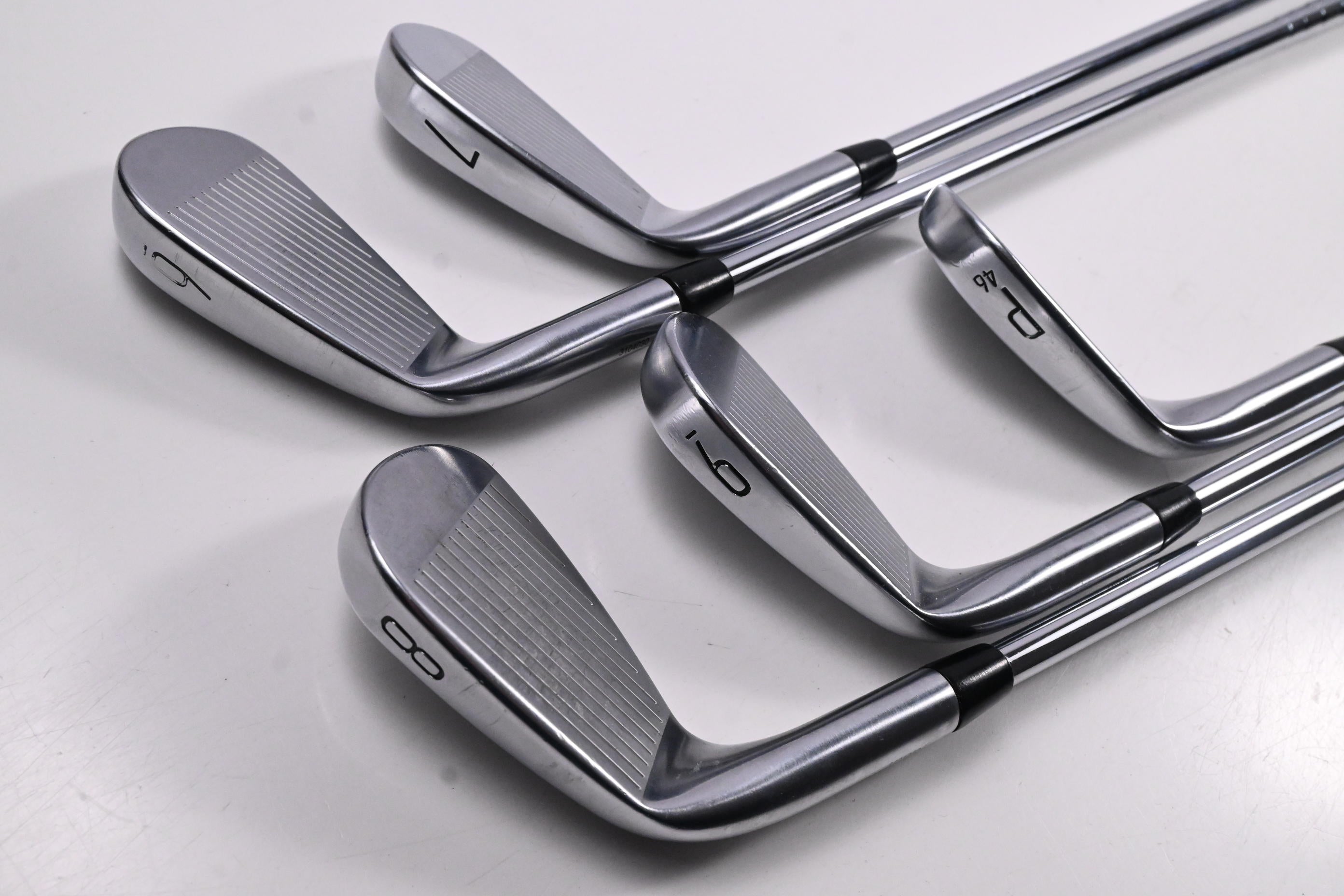 Titleist T100 2023 Irons / 6-PW / Regular Flex AMT Black R300 Shafts