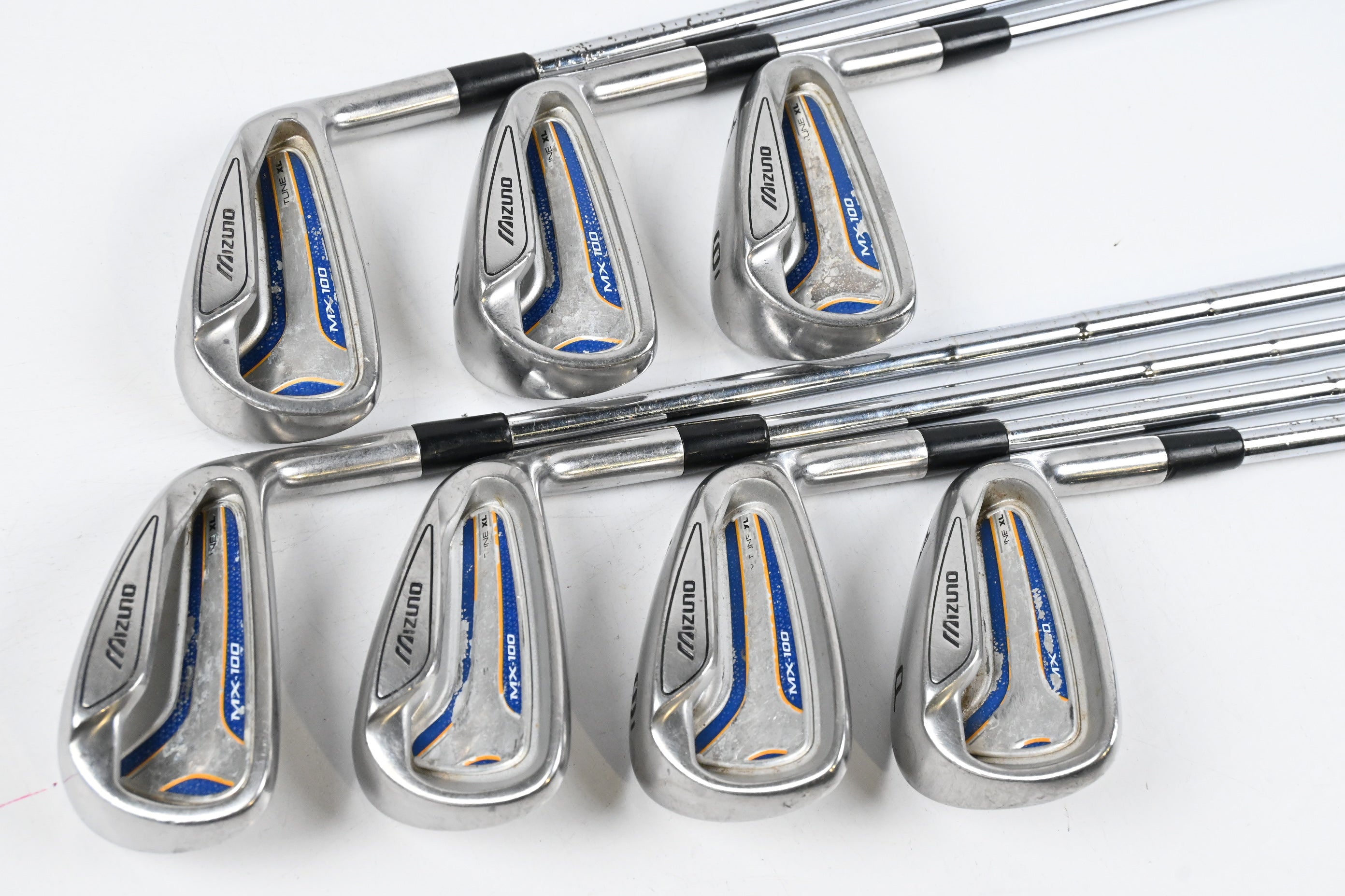 Mizuno MX-100 Irons / 4-PW / Stiff Flex Mizuno MX-Lite Shafts