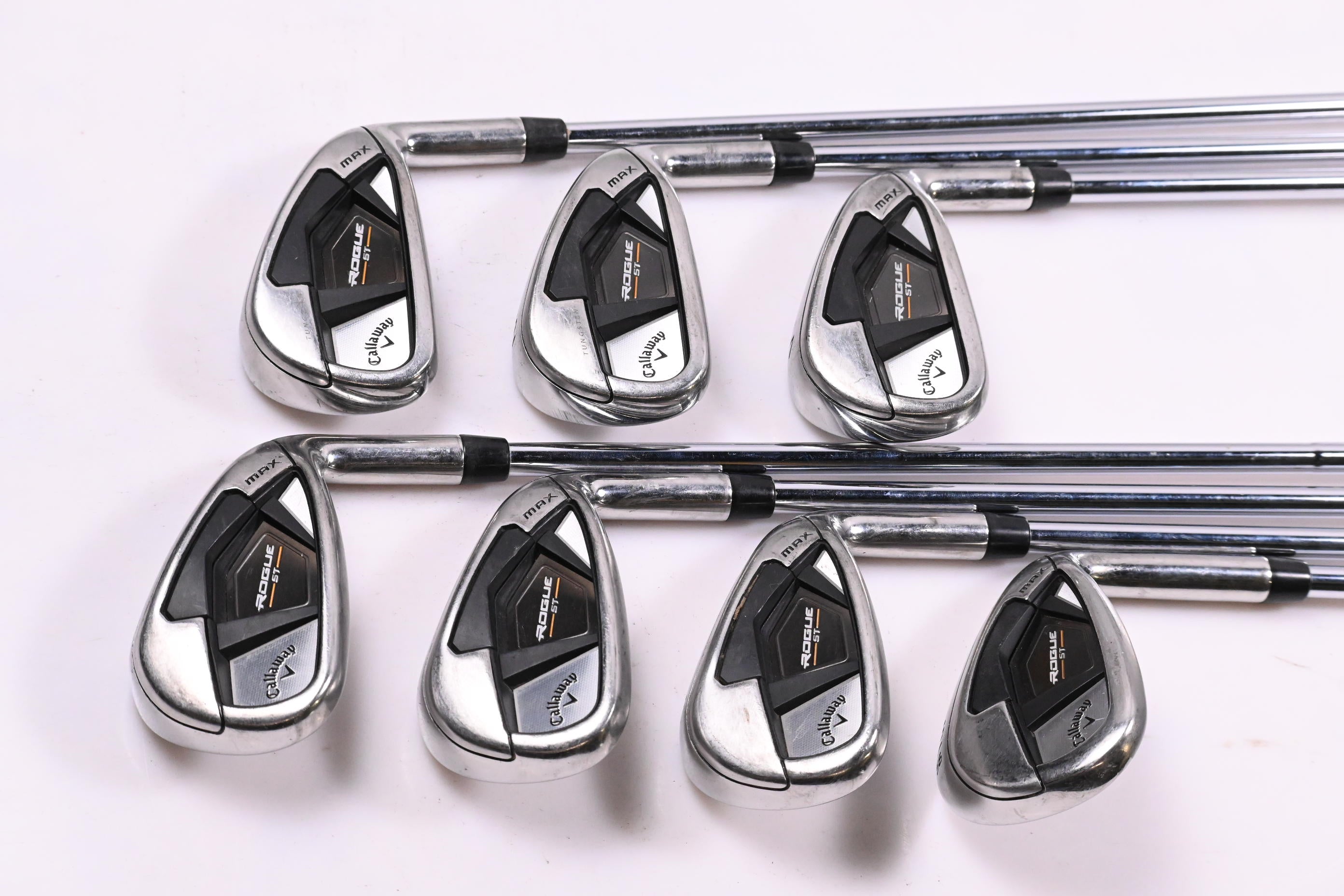 Callaway Rogue ST Max Irons / 5-PW+SW / Regular Flex Elevate MPH 95 Shafts