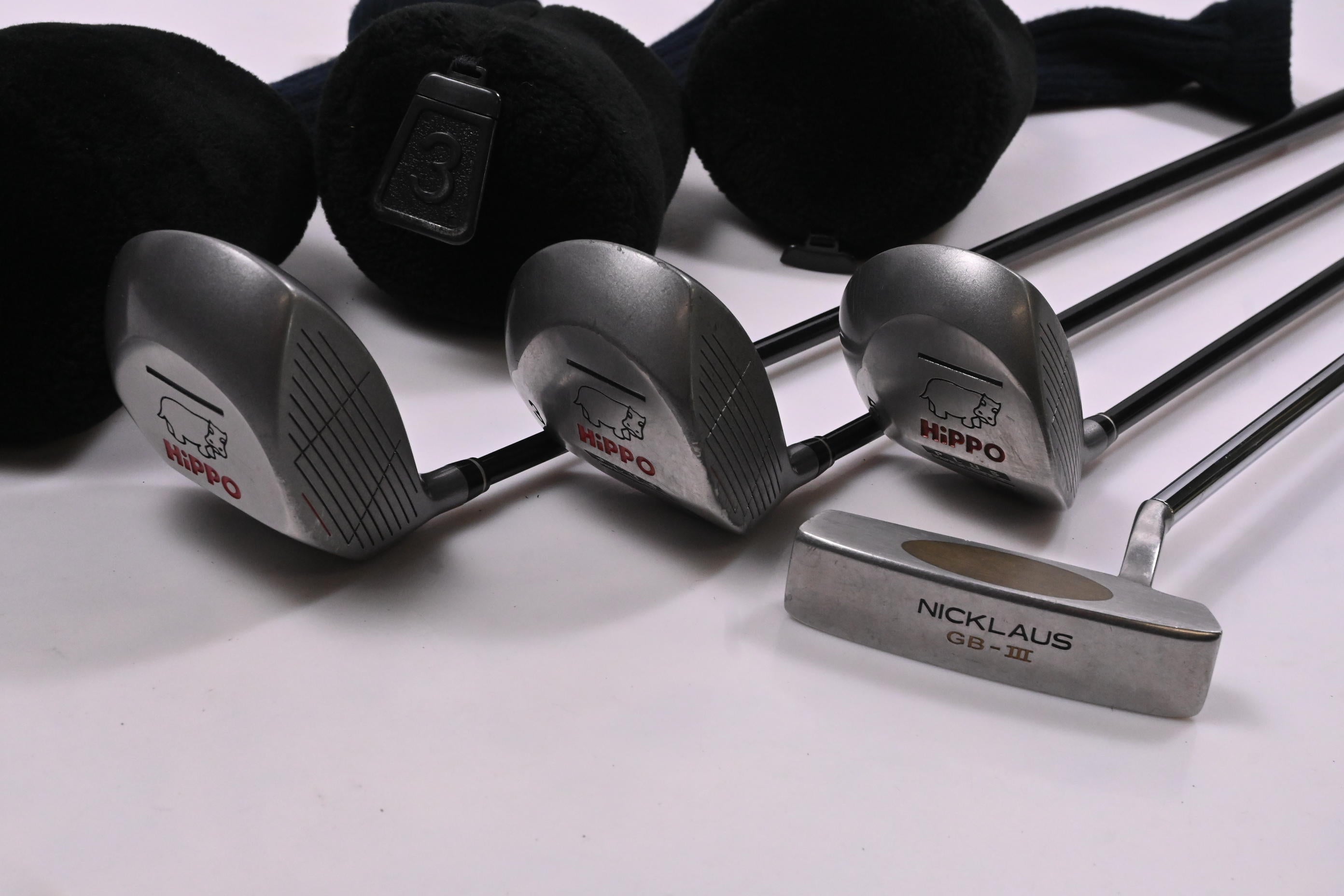Hippo Plus Package Set / Woods, Irons, Putter, Bag