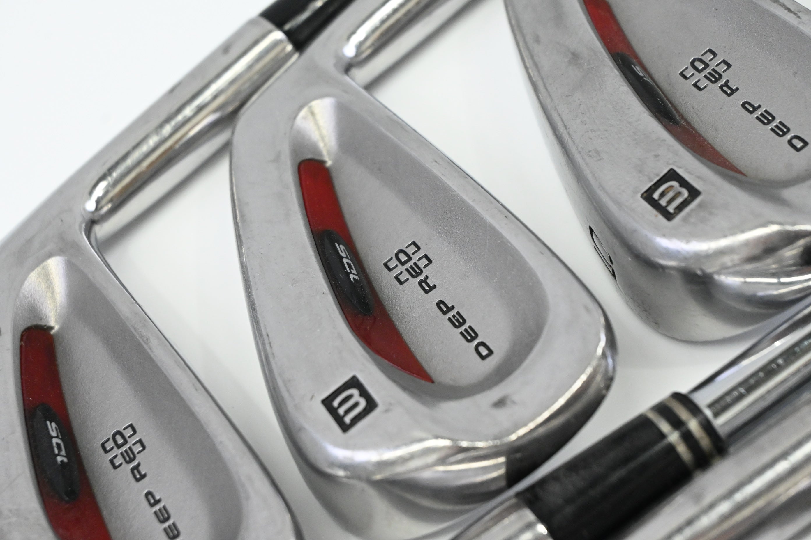 Wilson Deep Red II Tour Irons / 3-PW / Stiff Flex Dynamic Gold 02H Shafts