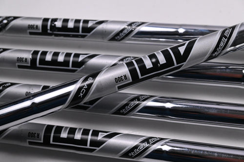 Titleist T100 2023 Irons / 6-PW / Regular Flex AMT Black R300 Shafts