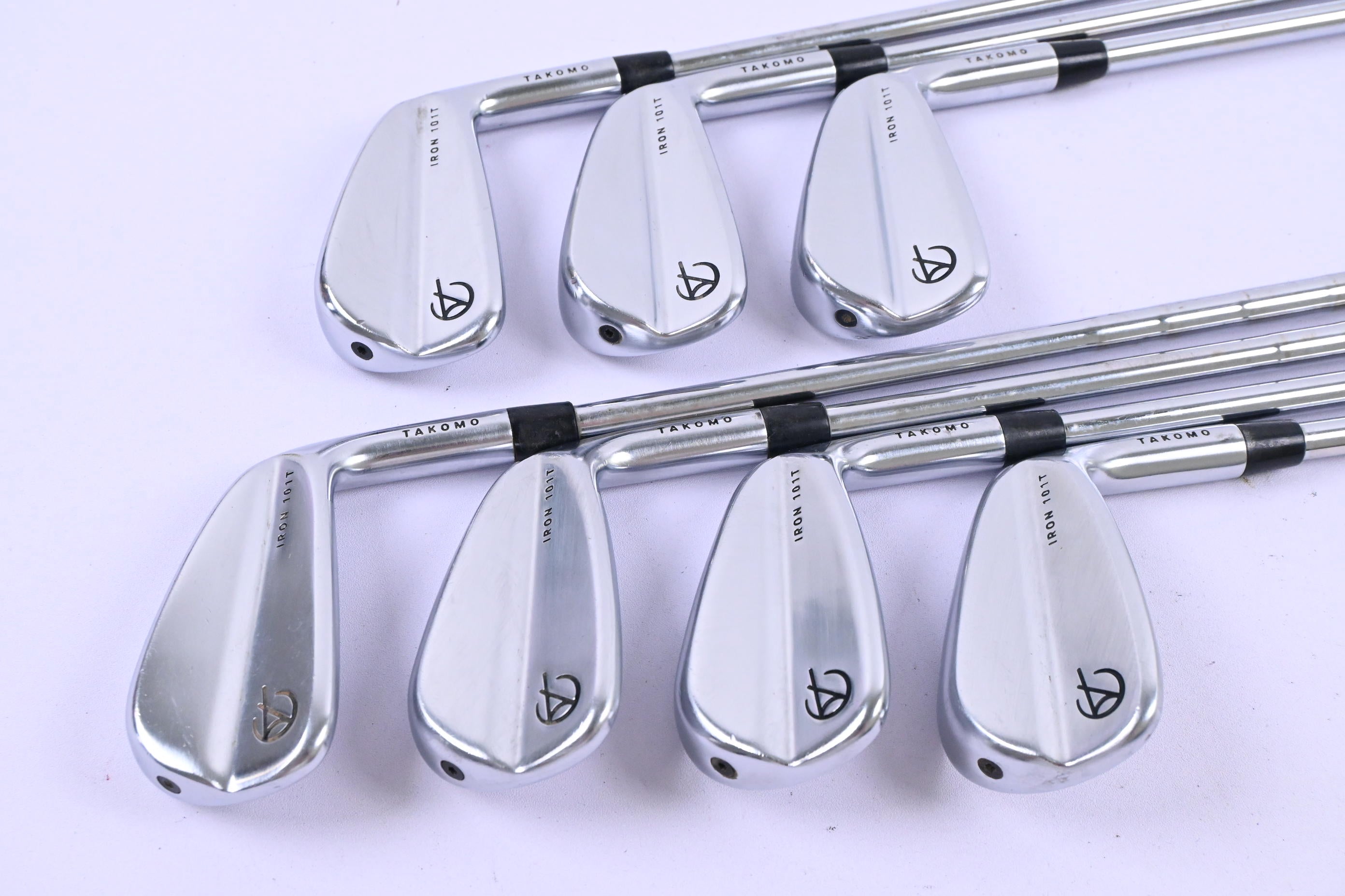 Takomo 101T Irons / 4-PW / Stiff Flex KBS Tour Lite Shafts