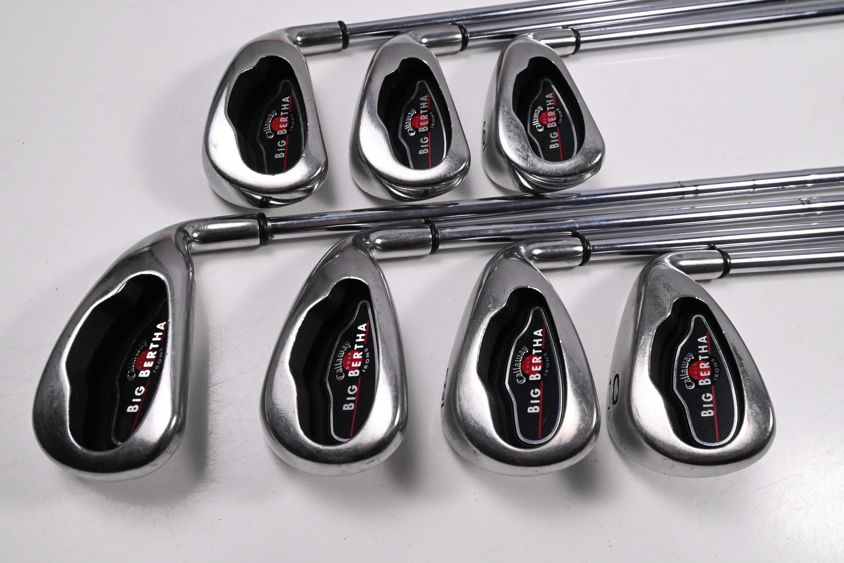 Callaway Big Bertha 2004 Irons / 4-PW / Uniflex Callaway Big Bertha Shafts