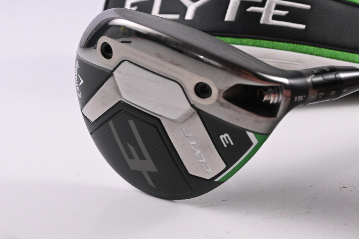 Callaway Elyte #3 Wood / 15 Degree / Stiff Flex Denali Charcoal 60 Shaft