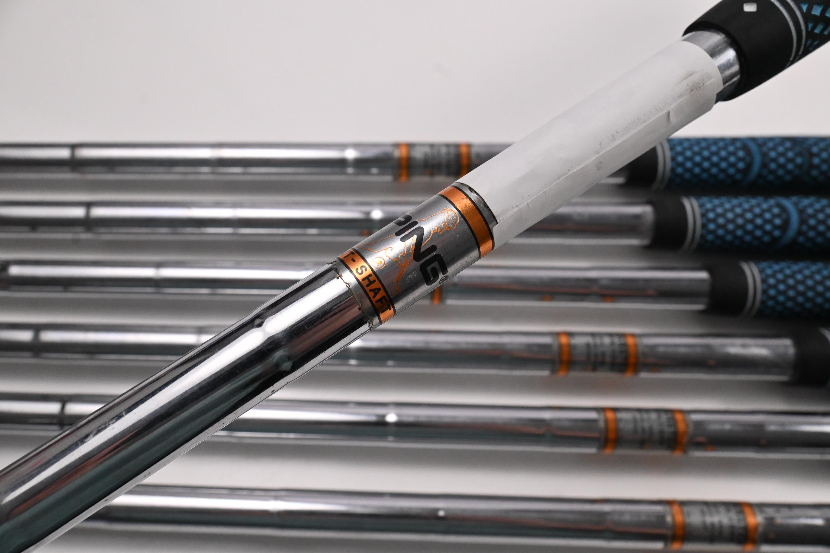 Ping Eye 2+ Irons / 3-9i / Orange Dot / Stiff Flex Ping KT Shafts