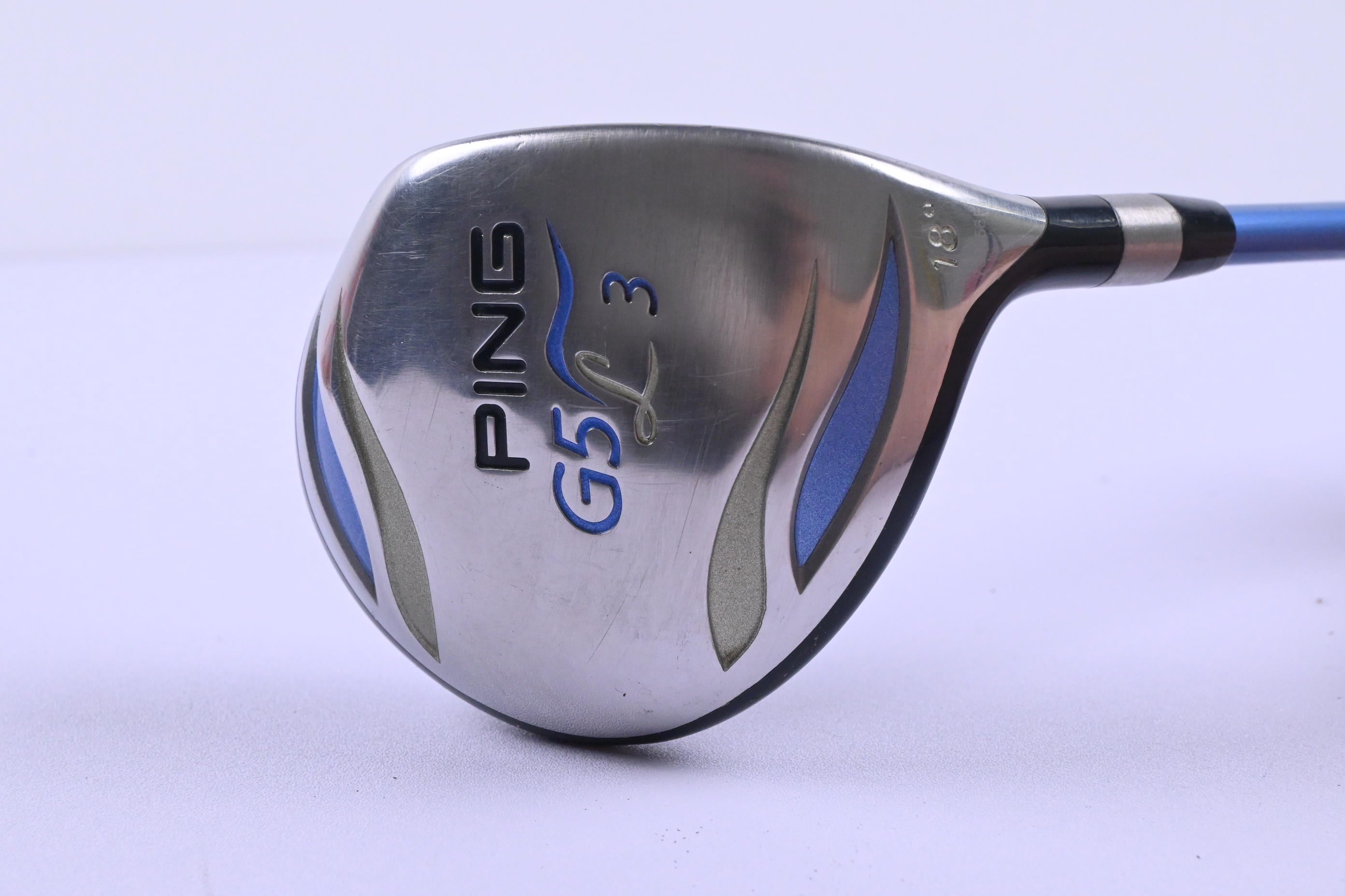 Ladies Ping G5 #3 Wood / 18 Degree / Ladies Flex Ping ULT 50F Shaft