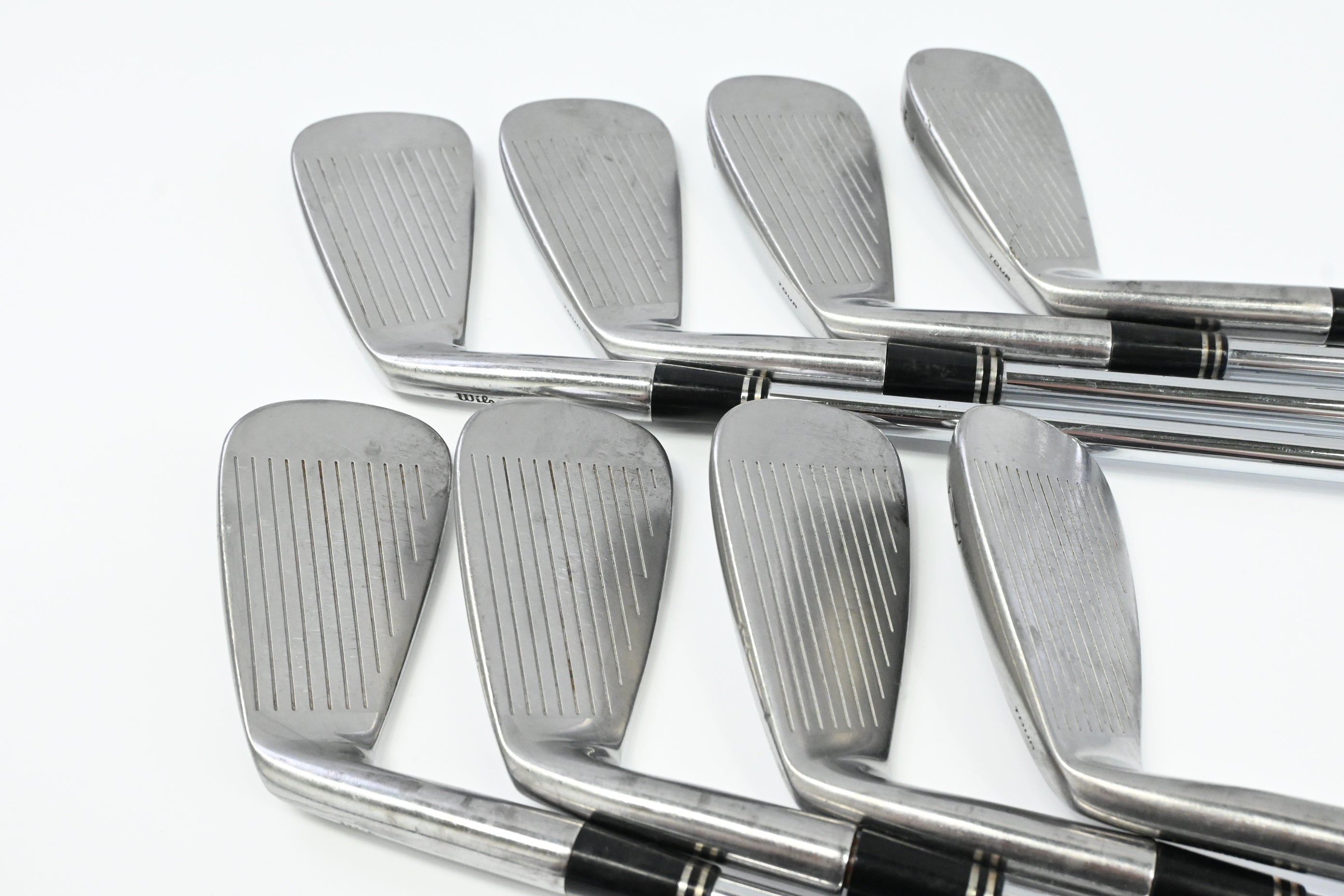 Wilson Deep Red II Tour Irons / 3-PW / Stiff Flex Dynamic Gold 02H Shafts
