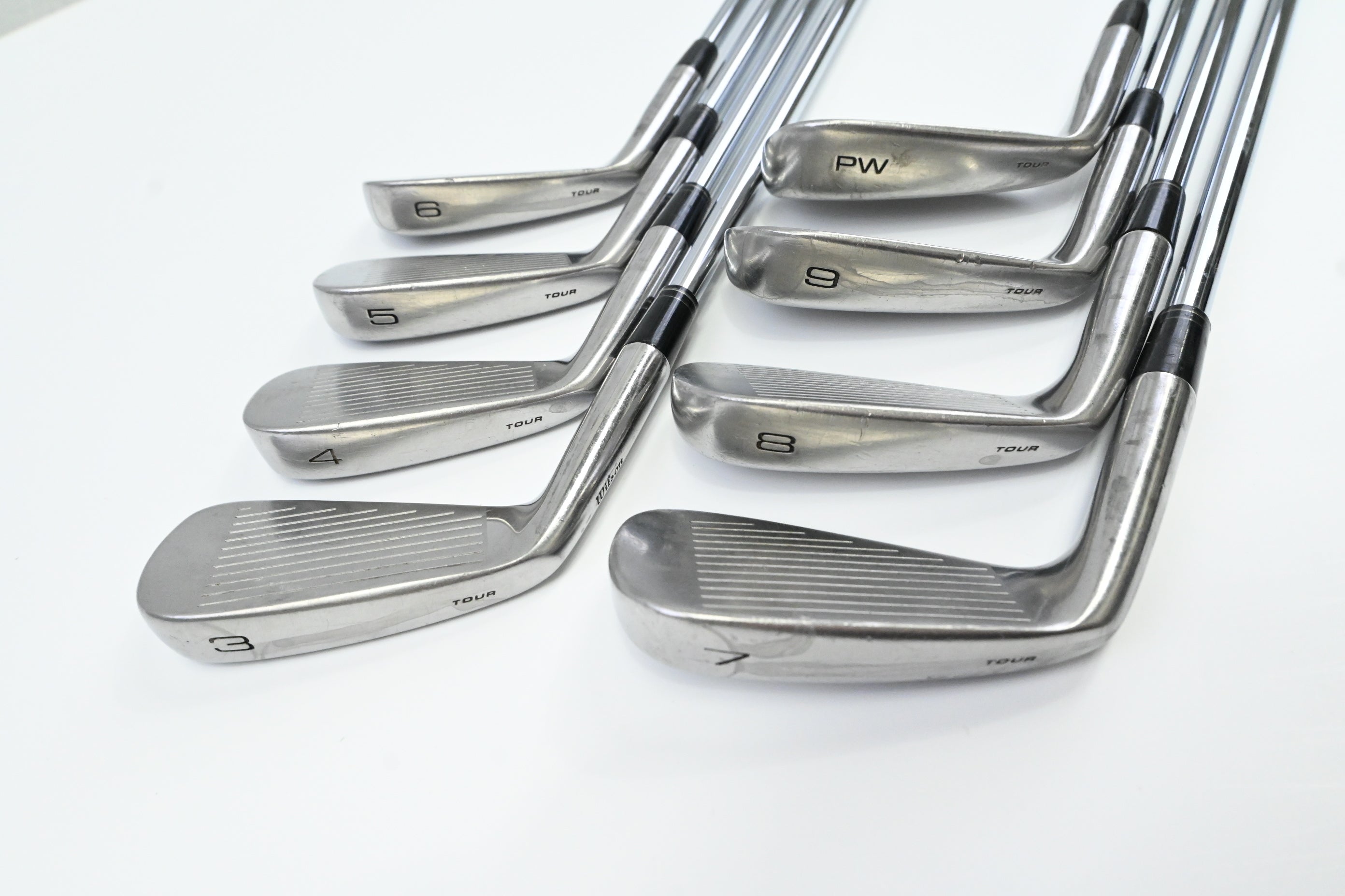 Wilson Deep Red II Tour Irons / 3-PW / Stiff Flex Dynamic Gold 02H Shafts