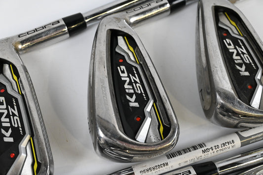 Cobra King Speedzone Irons / 5-PW+GW / Regular Flex Cobra Shafts