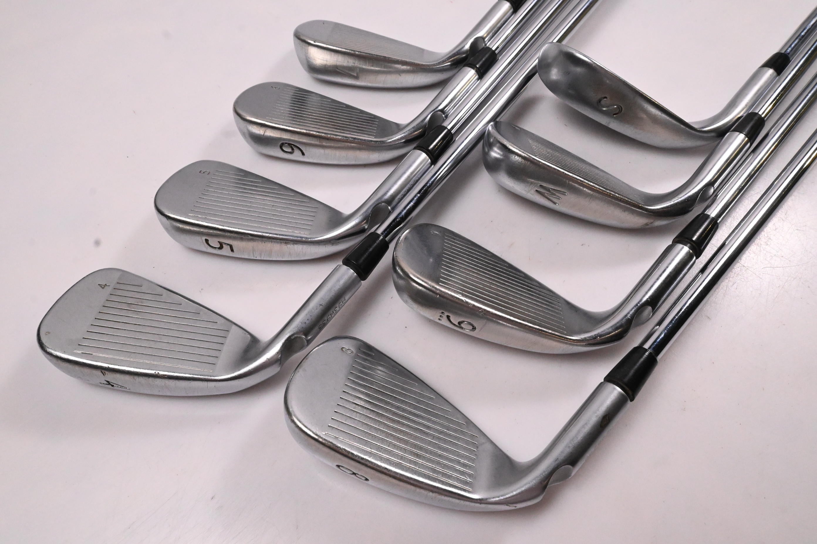 Ping G400 Irons / 4-PW+SW / Green Dot / Regular Flex Ping AWT 2.0 Shafts