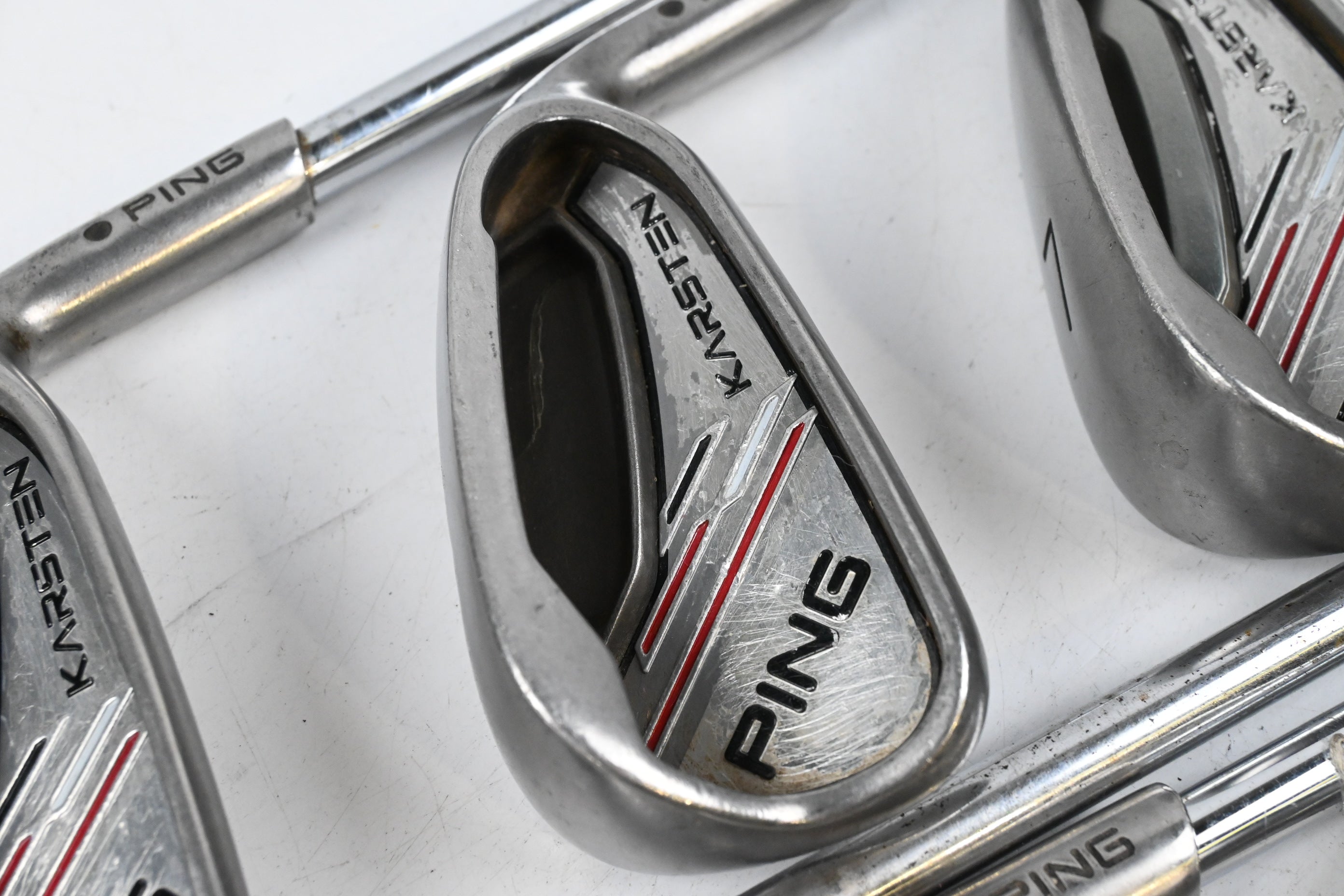 Ping Karsten 2014 Irons / 5-PW / Black Dot / Regular Flex Ping CFS Distance Shafts