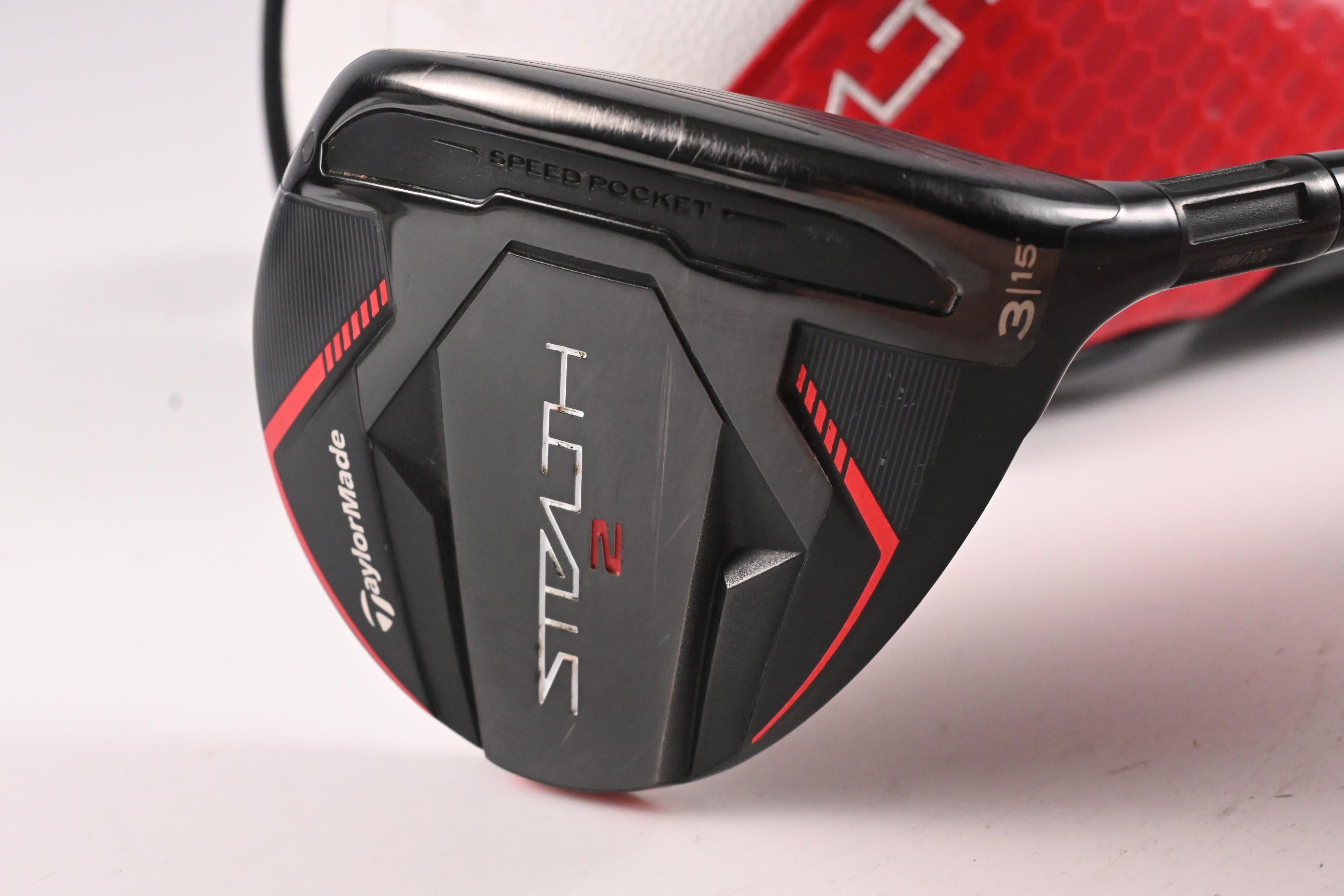 Taylormade Stealth 2 #3 Wood / 15 Degree / X-Flex HZRDUS Smoke RDX Blue 70