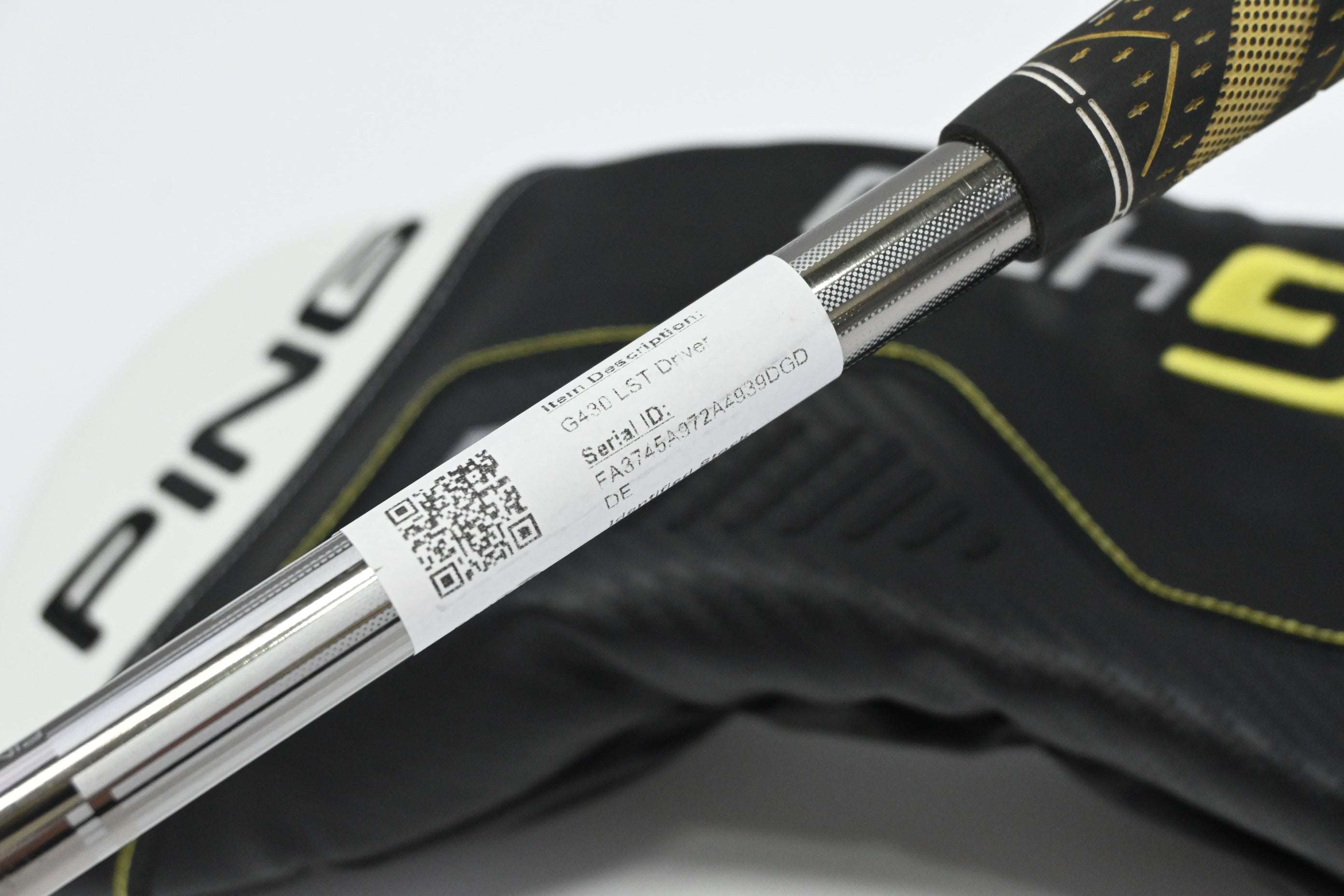 Ping G430 LST Driver / 10.5 Degree / X-Flex Ping Tour Chrome 65 Shaft