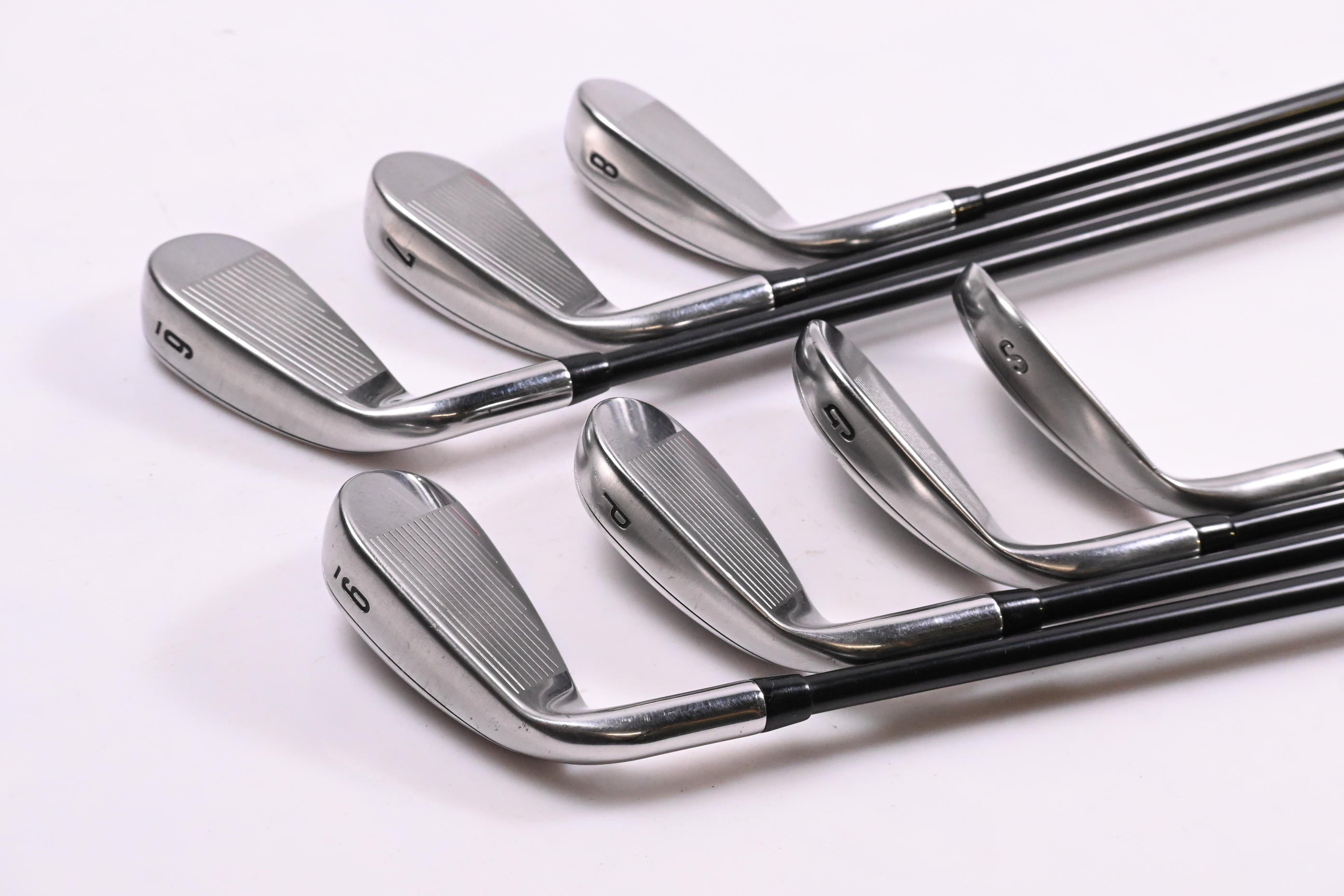 Callaway Mavrik Irons / 6-PW+GW+SW / Stiff Flex KBS TGI 90 Shafts