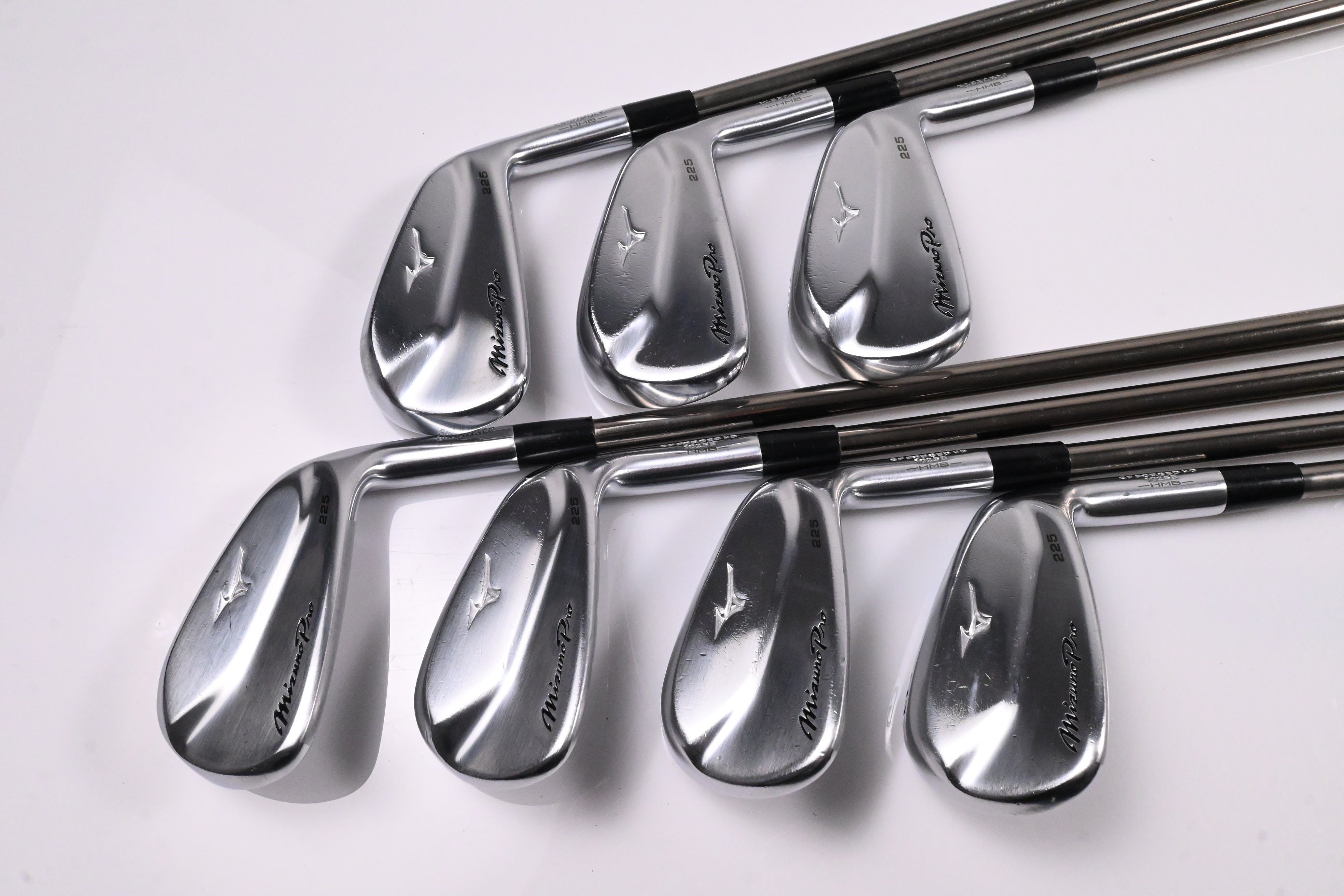 Mizuno Pro 225 Irons / 5-PW +GW / Senior Flex Recoil ESX 60 Shaft