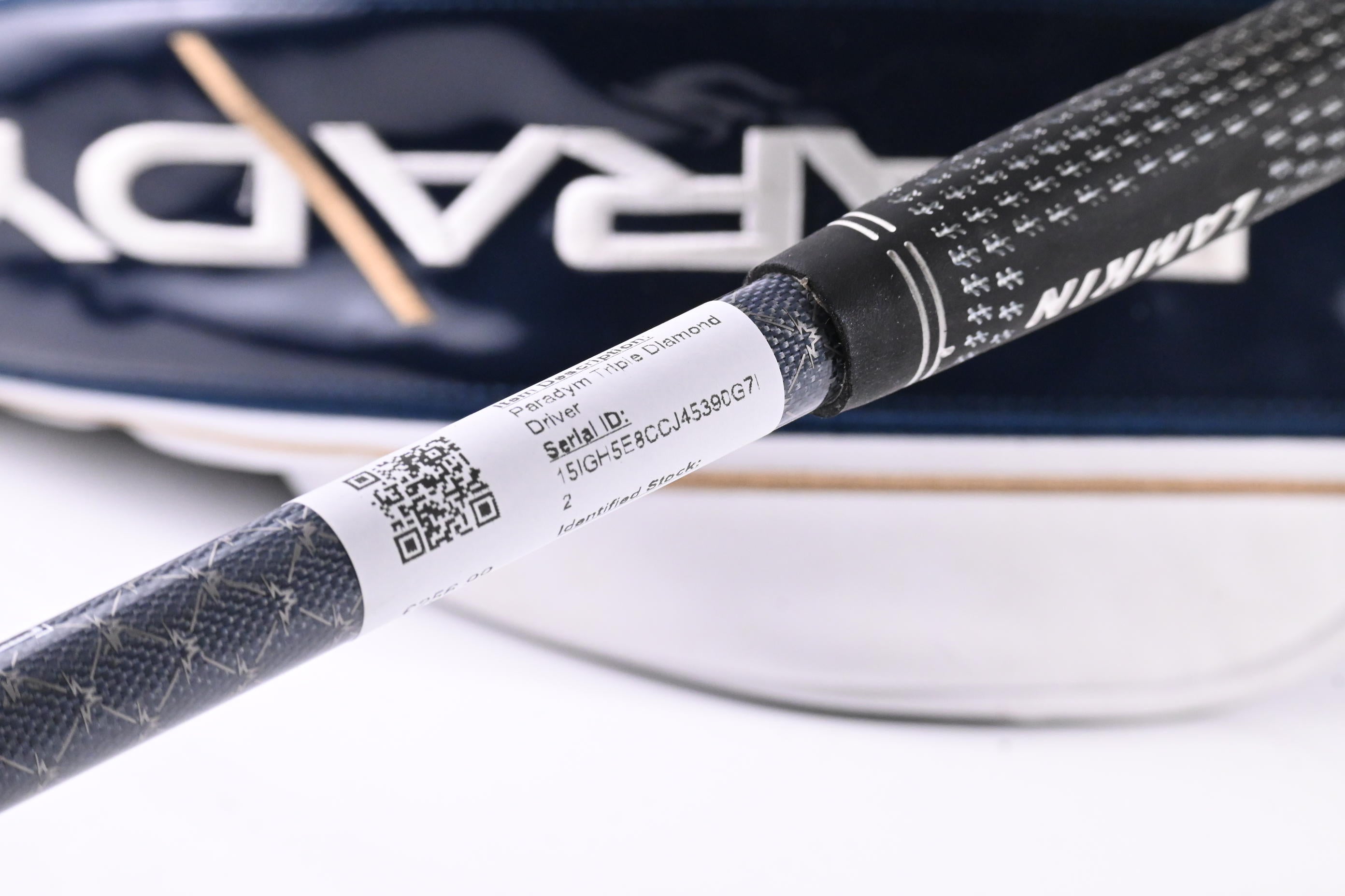 Callaway Paradym Triple Diamond Driver / 9 Degree / Stiff Flex Tensei AV Blue 55