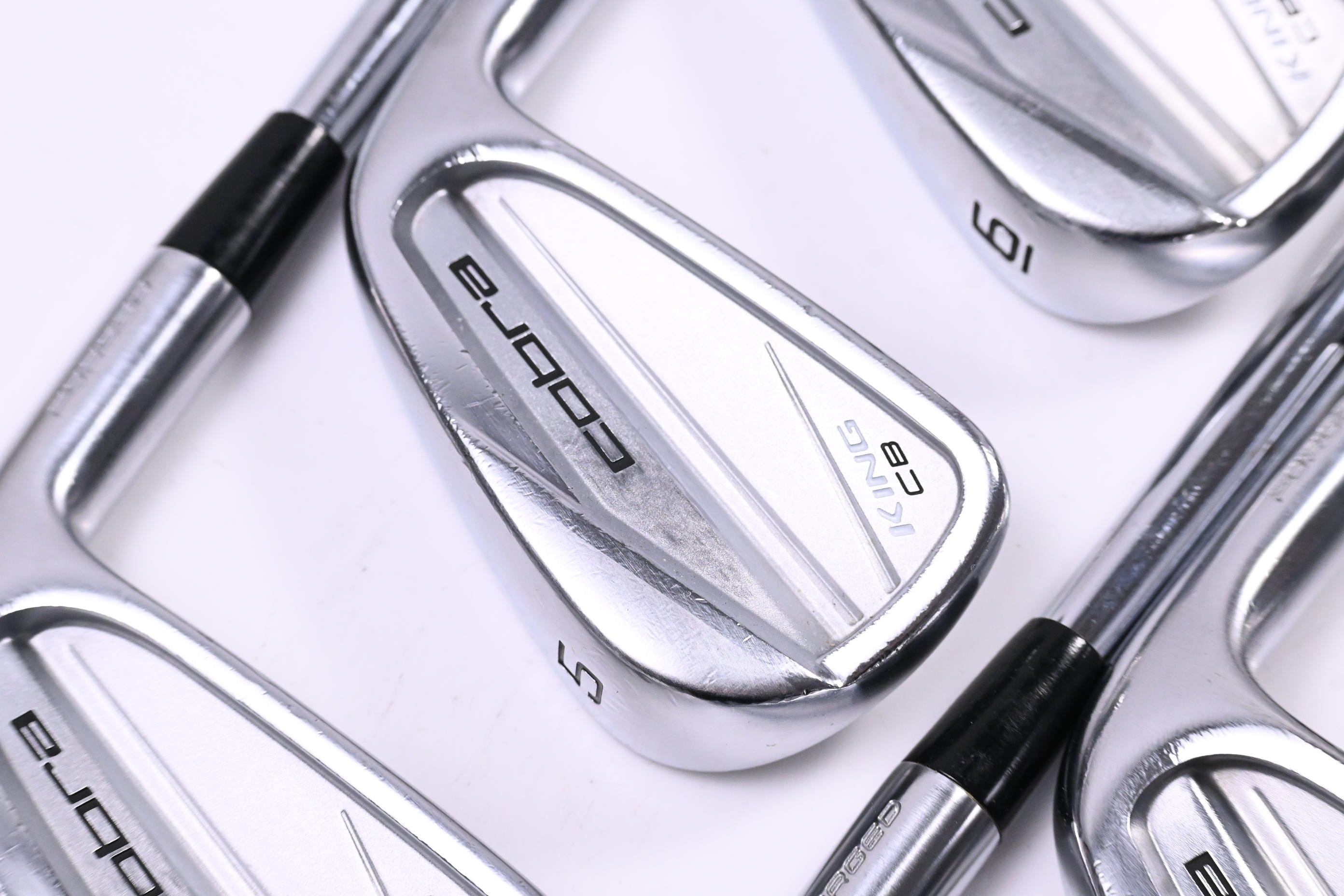 Cobra King CB Irons / 4-9i / X-Flex KBS $-Taper 130 Shafts