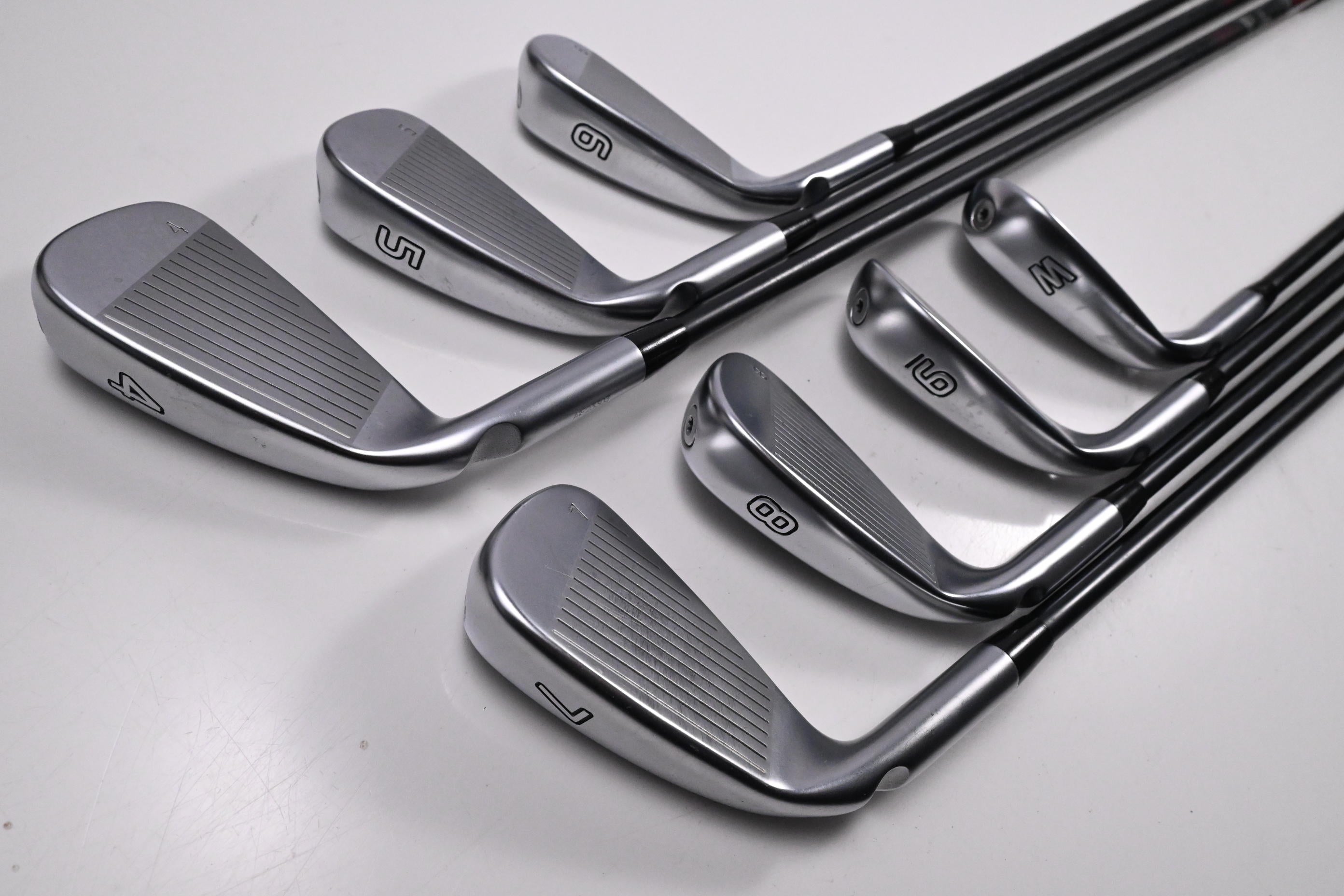 Ping G410 Irons / 4-PW / Orange Dot / Senior Flex Ping Alta CB Red Shafts