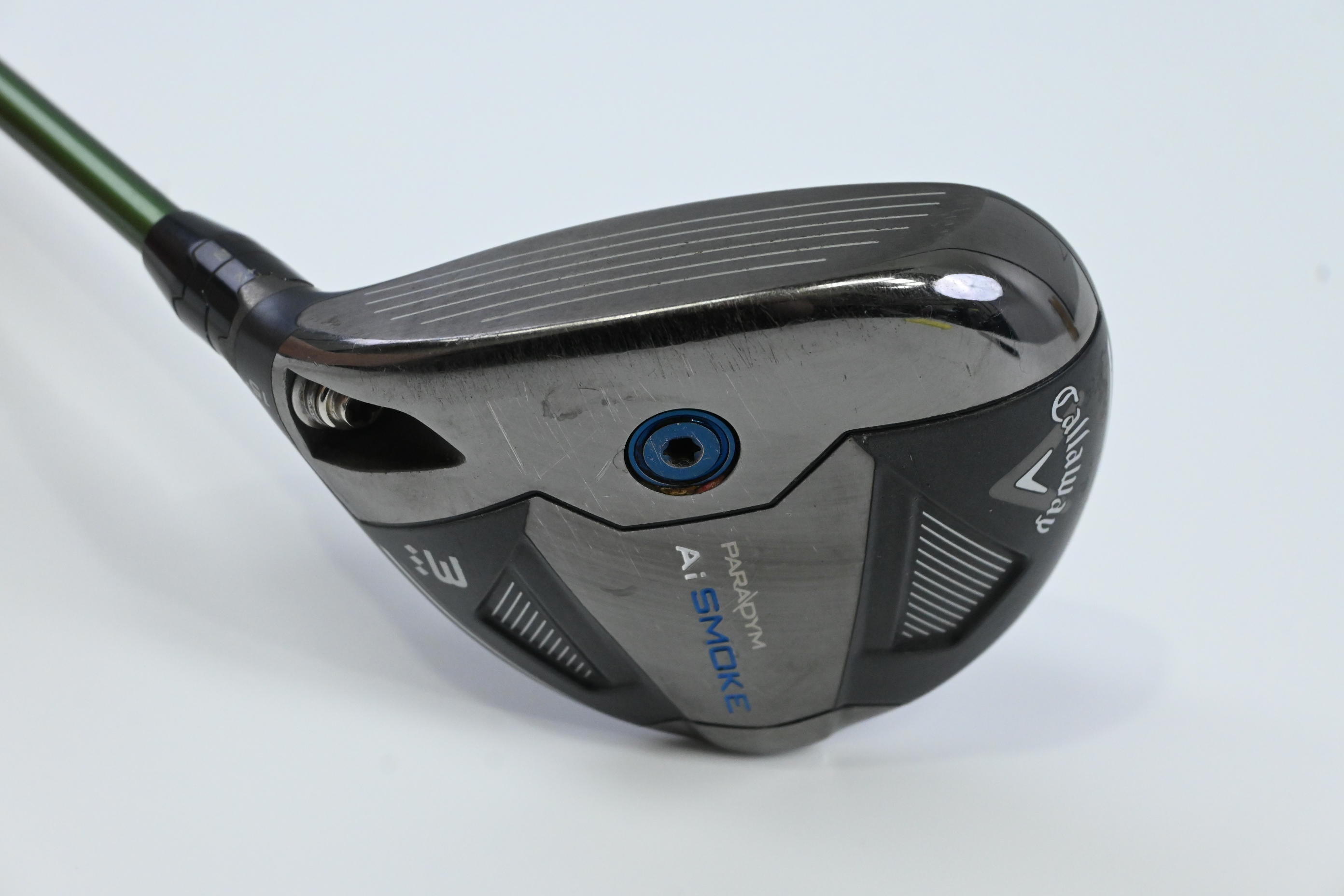 Left Hand Callaway Paradym Ai Smoke Triple Diamond #3 Wood / 15 Degree / X-Flex
