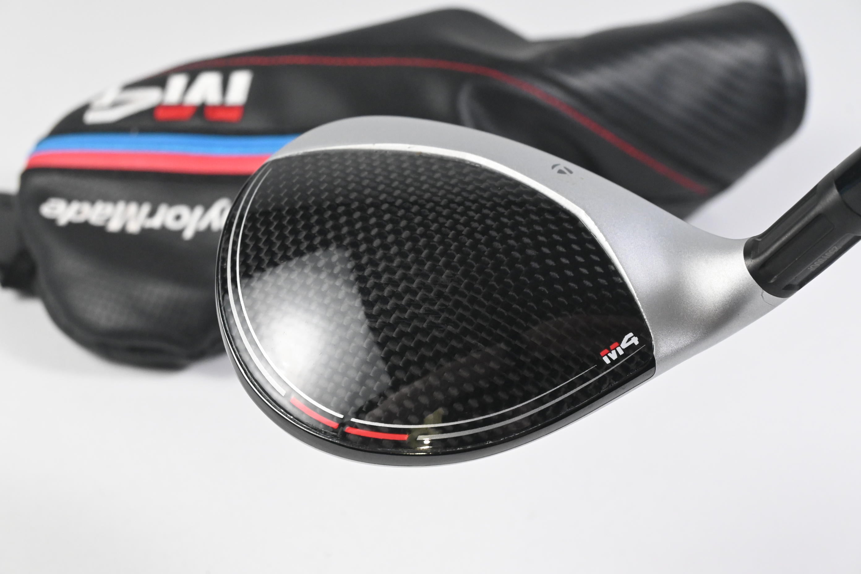 Left Hand Taylormade M4 #5 Wood / 18 Degree / Regular Flex Fujikura Atmos Red 5