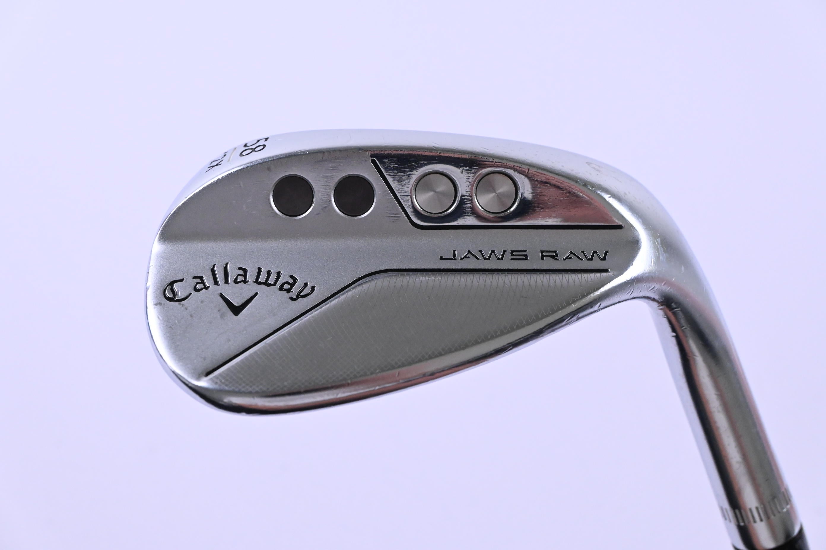 Callaway Jaws Raw Lob Wedge / 58 Degree / TX Flex MMT 100 Shaft