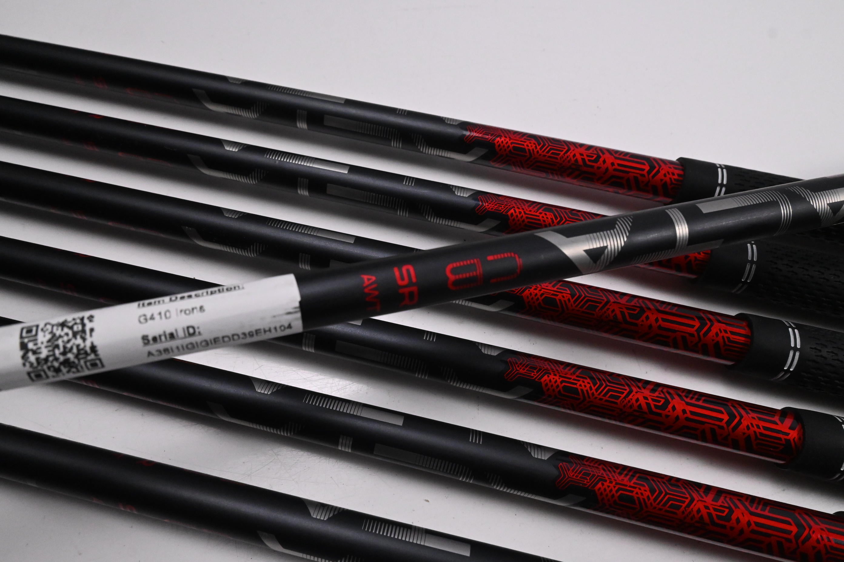 Ping G410 Irons / 4-PW / Orange Dot / Senior Flex Ping Alta CB Red Shafts