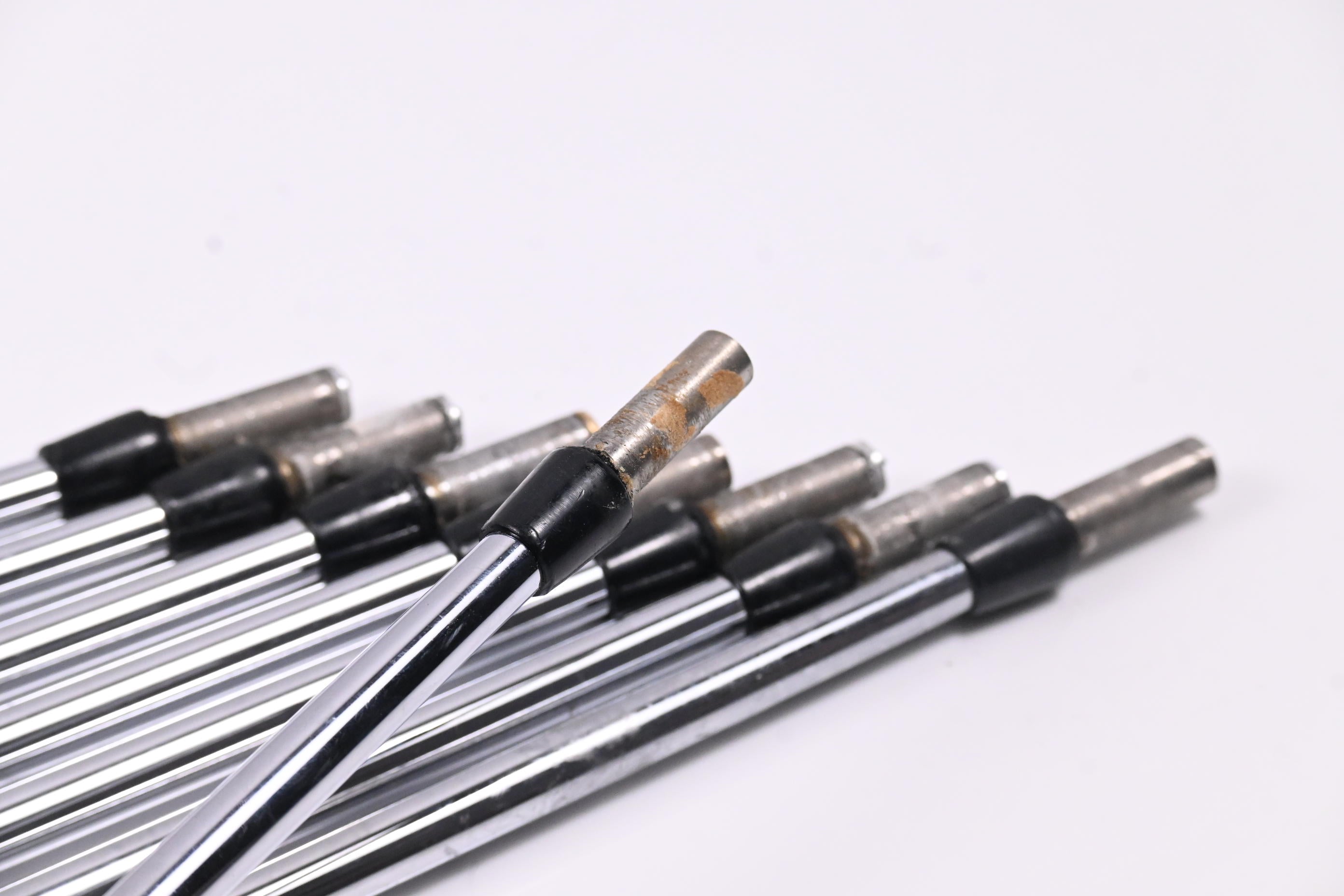 True Temper Dynamic Gold X100 Tour Issue Shafts / X-Flex / Set Of 8 / .355" Tip