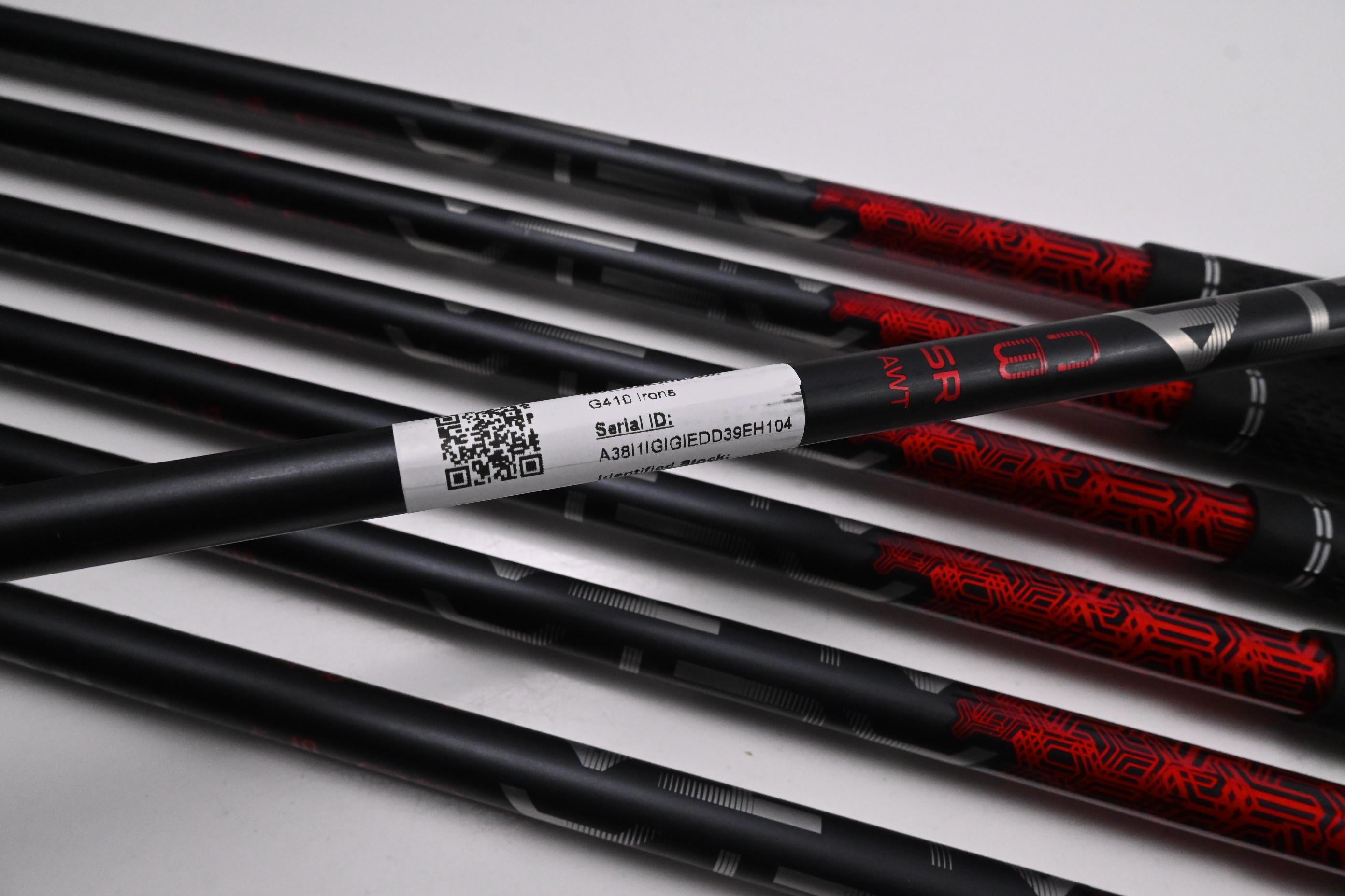 Ping G410 Irons / 4-PW / Orange Dot / Senior Flex Ping Alta CB Red Shafts