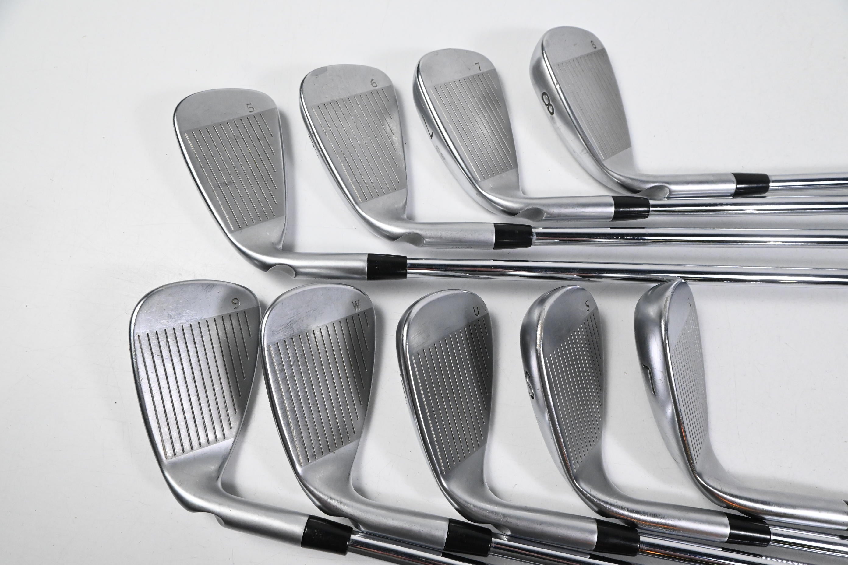 Ping G400 Irons / 5-PW+GW+SW+LW / Regular Flex Ping AWT 2.0 Shafts