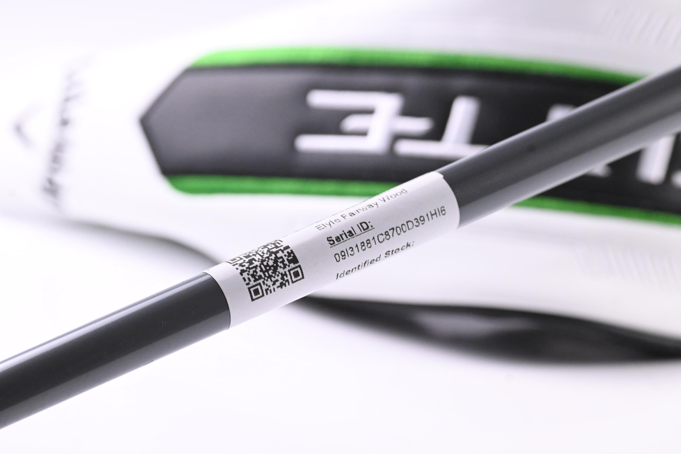Callaway Elyte #3 Wood / 15 Degree / Stiff Flex Denali Charcoal 60 Shaft