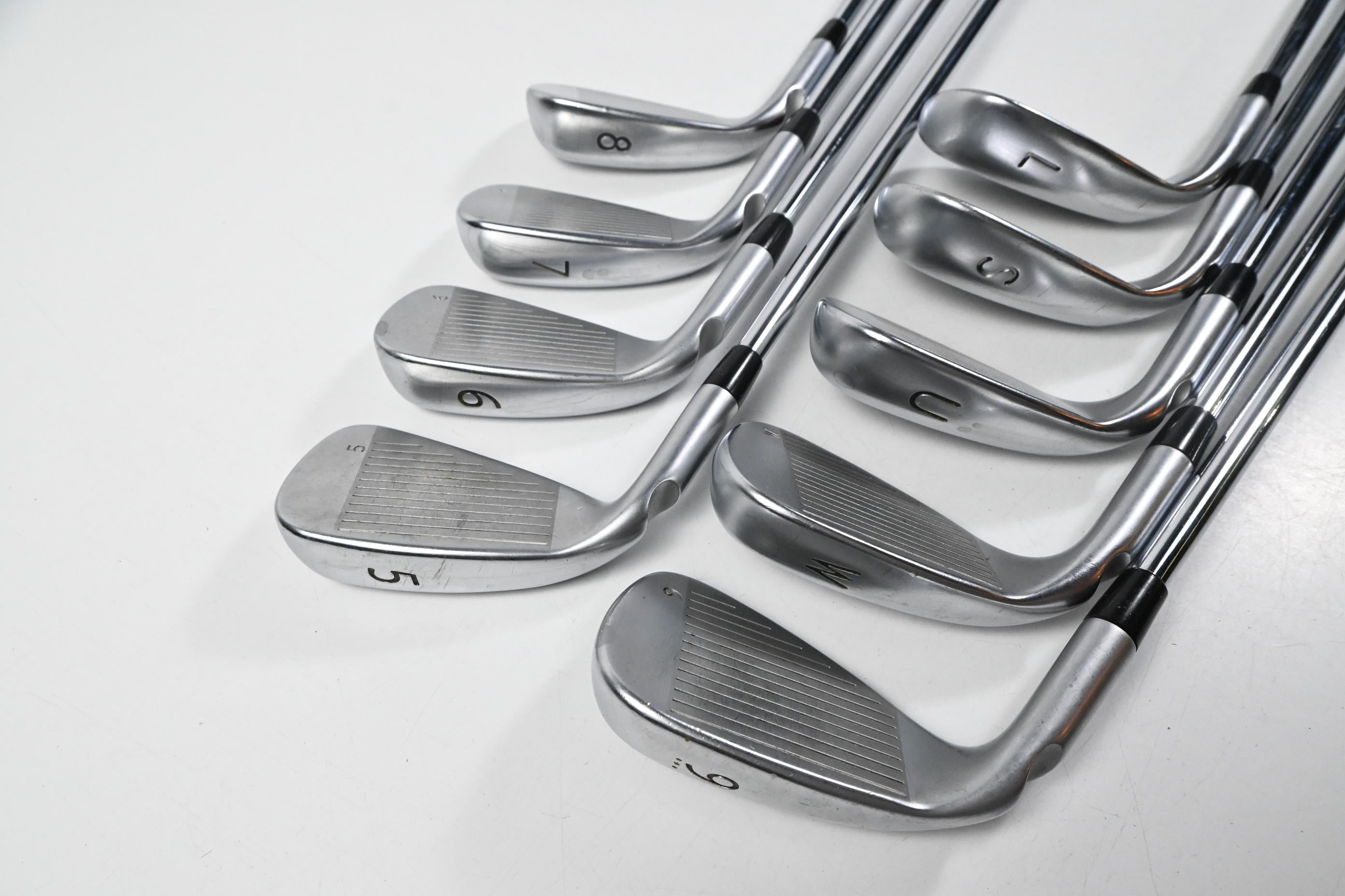 Ping G400 Irons / 5-PW+GW+SW+LW / Regular Flex Ping AWT 2.0 Shafts