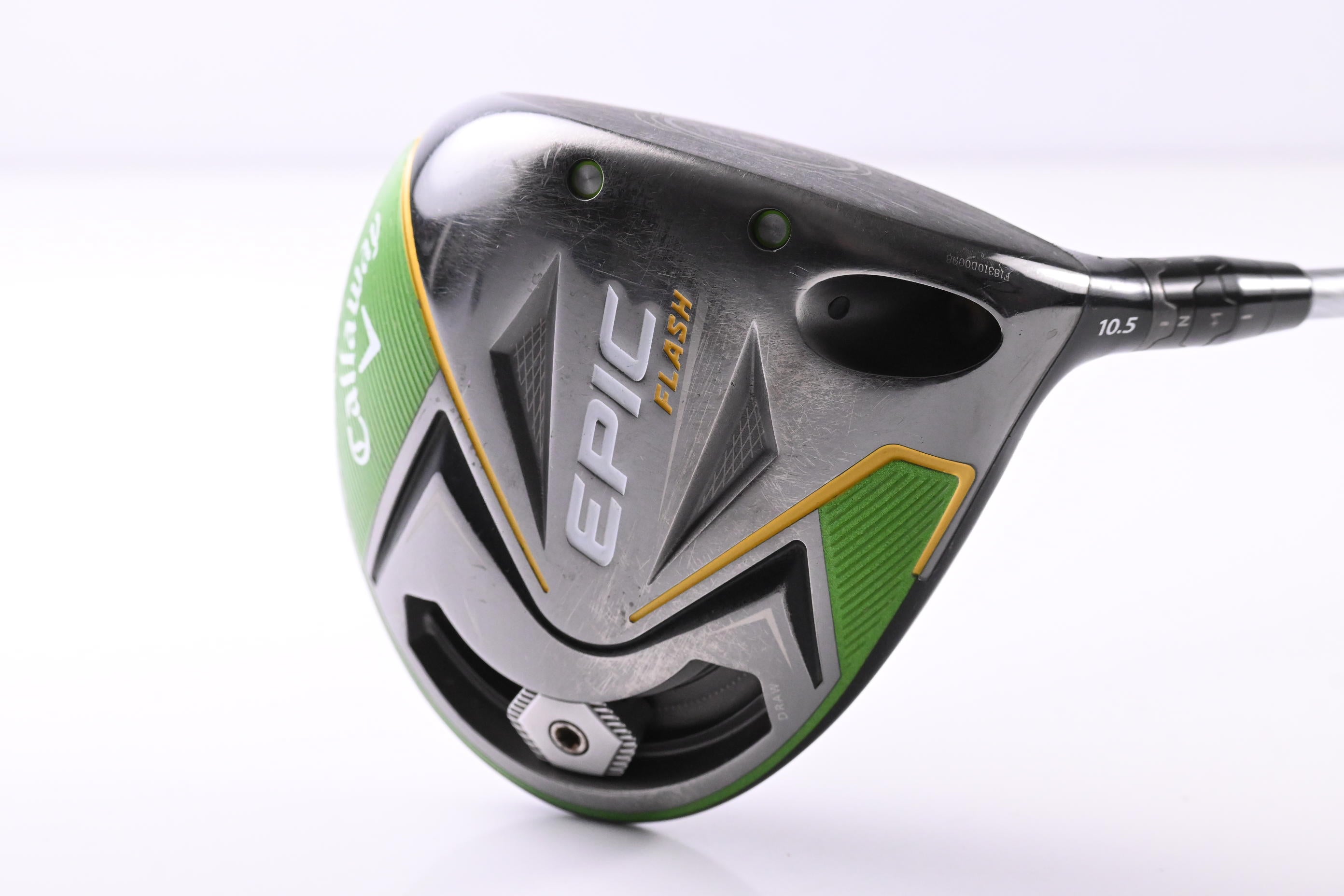 Callaway Epic Flash Driver / 10.5 Degree / Regular Flex Evenflow Green 45 Shaft