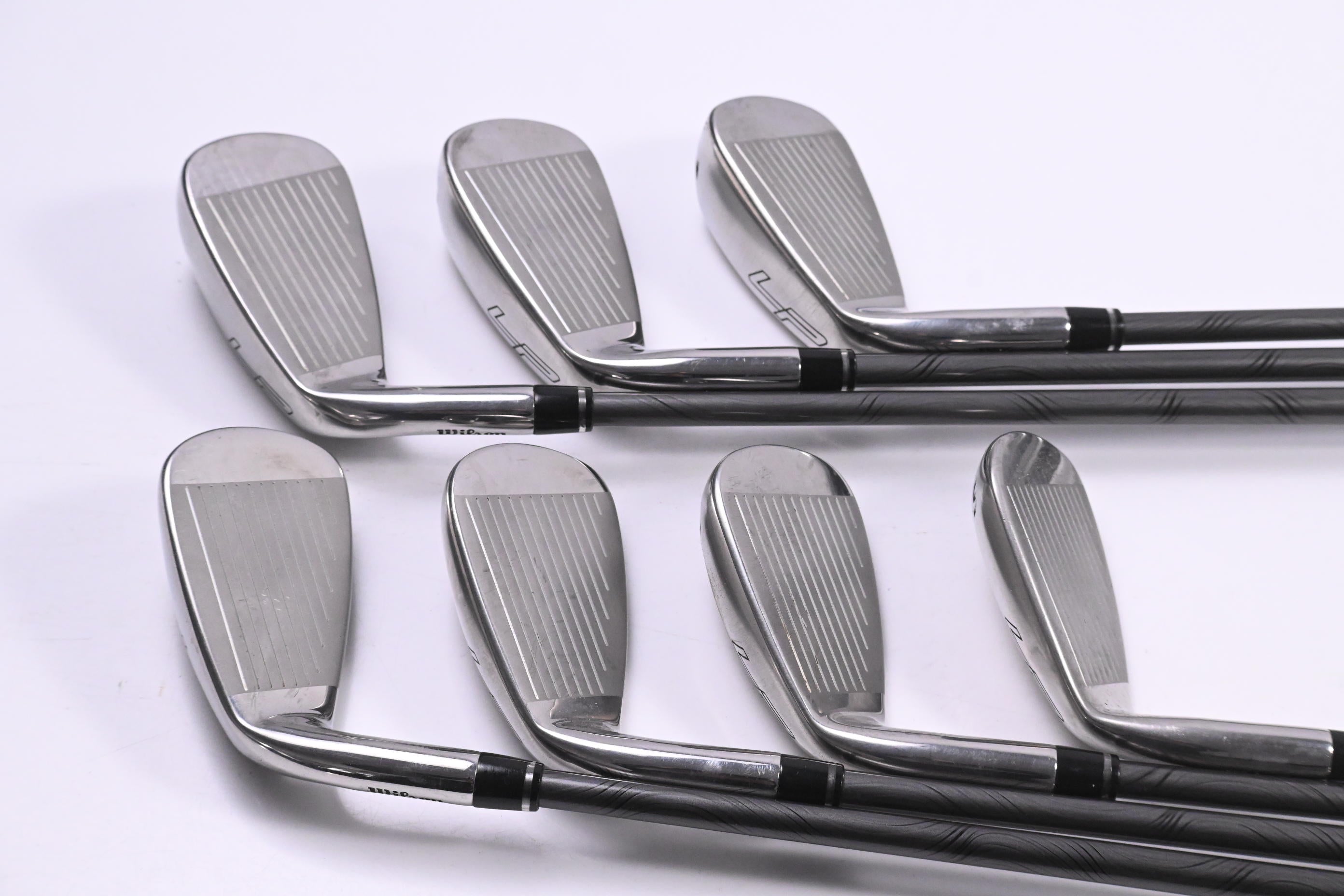 Wilson Launch Pad 2022 Irons / 5-PW+SW / Regular Flex EvenFlow 65 Shafts
