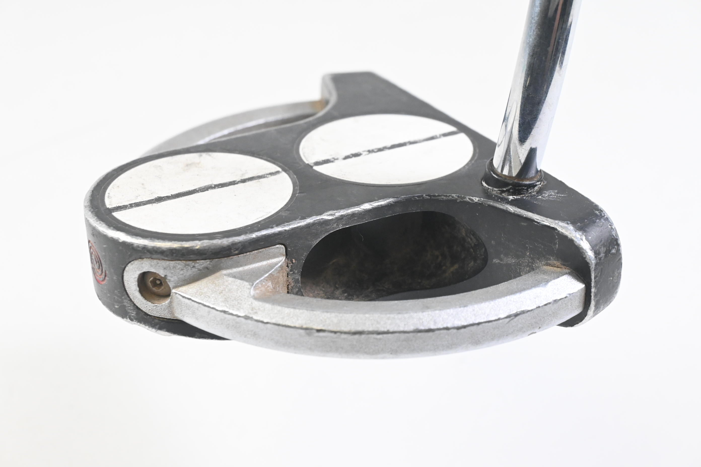 Left Hand Odyssey White Steel SRT 2-Ball Putter / 35 Inch