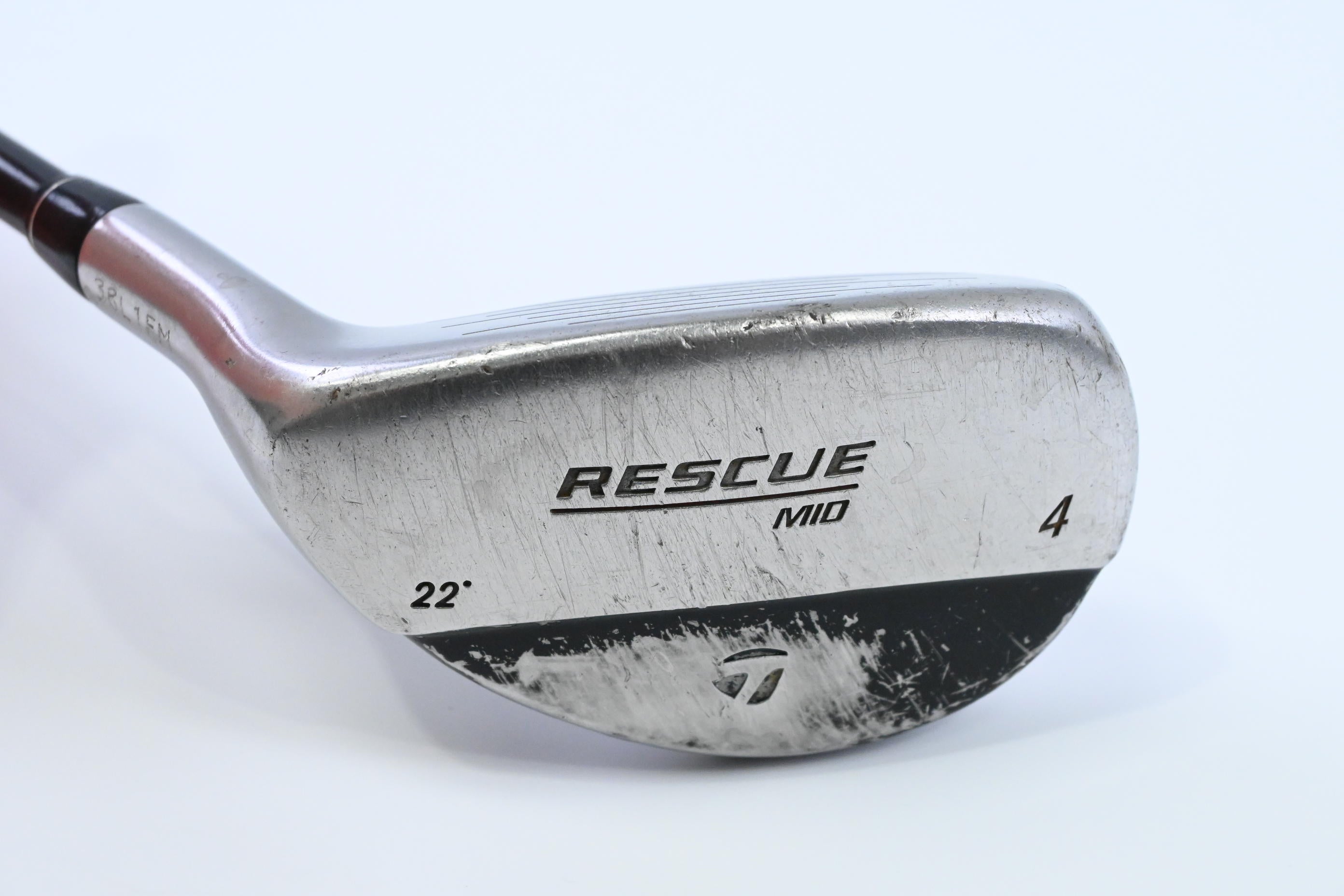 Left Hand Taylormade Rescue Mid #4 Hybrid / 22 Degree / Regular Flex Taylormade