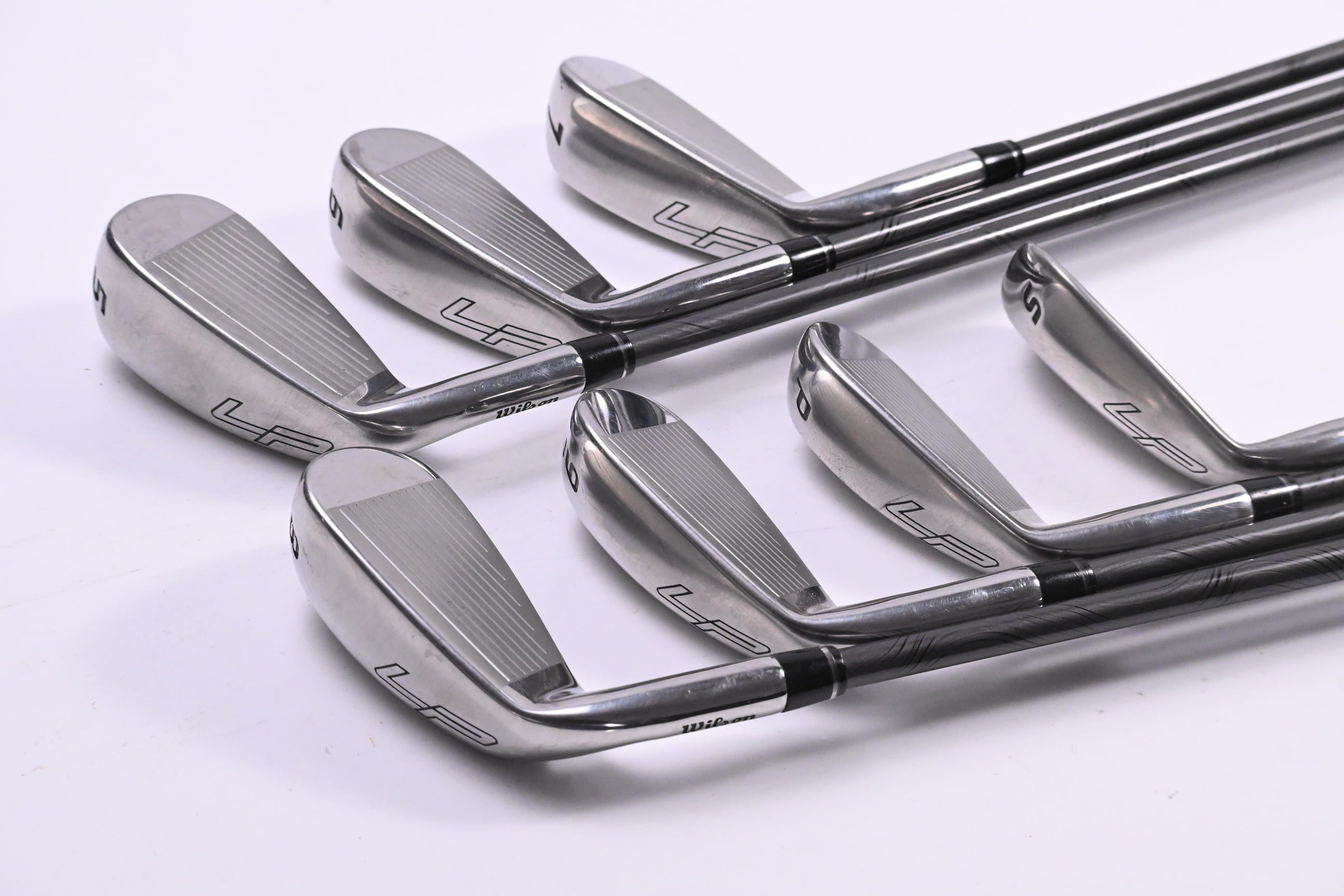 Wilson Launch Pad 2022 Irons / 5-PW+SW / Regular Flex EvenFlow 65 Shafts