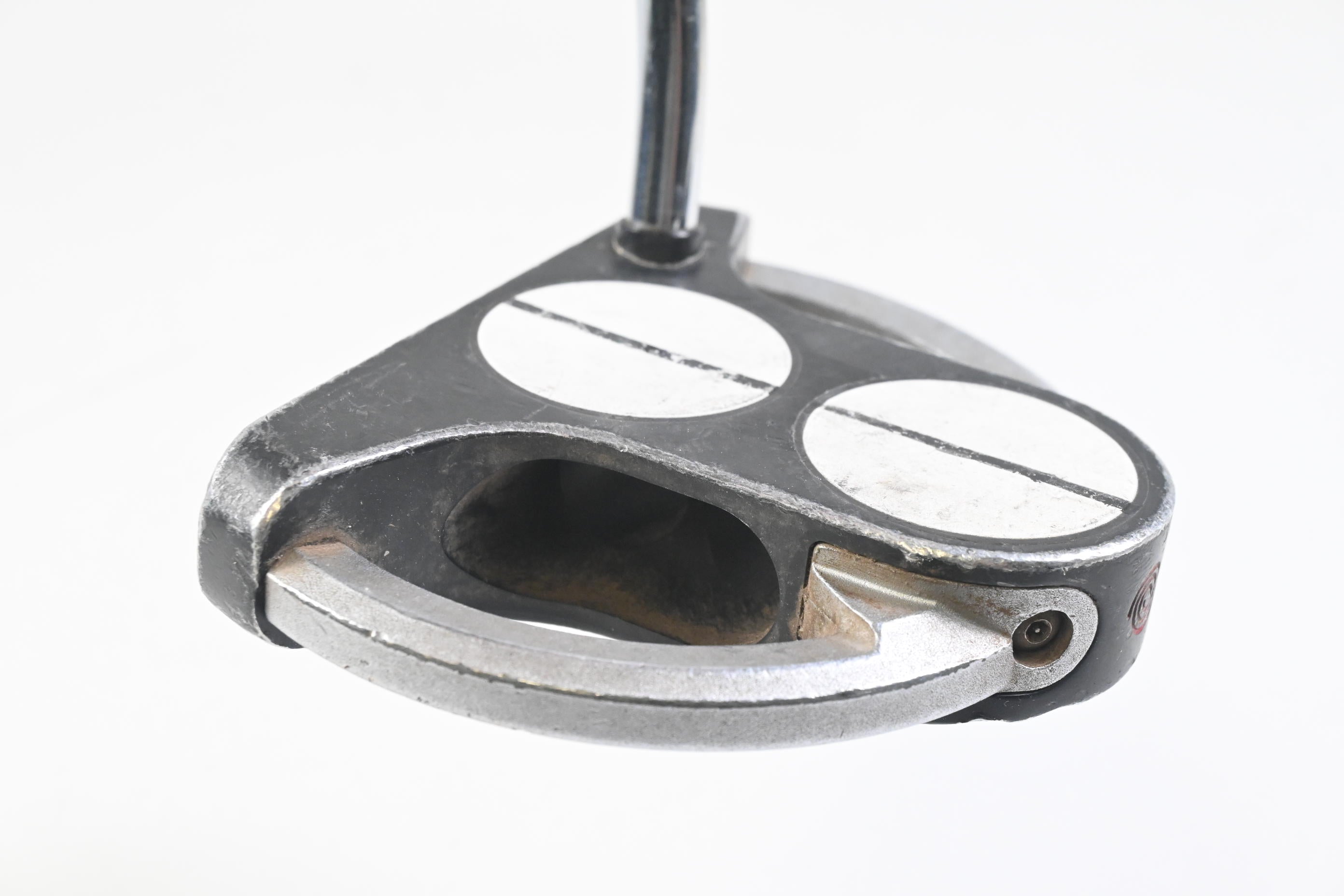 Left Hand Odyssey White Steel SRT 2-Ball Putter / 35 Inch