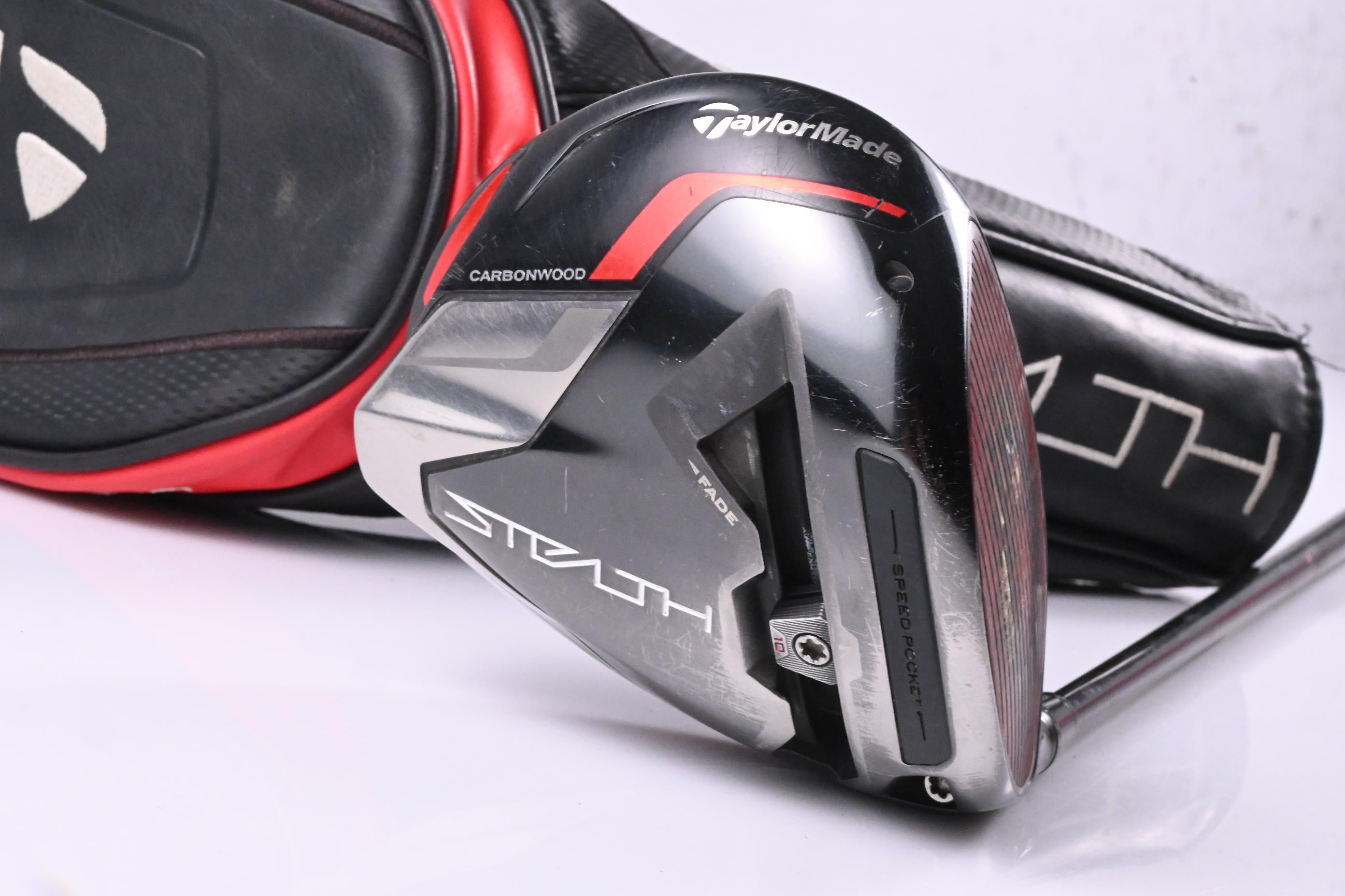 Taylormade Stealth Plus Driver / 10.5 Degree / Stiff Flex Hzrdus Smoke Red RDX