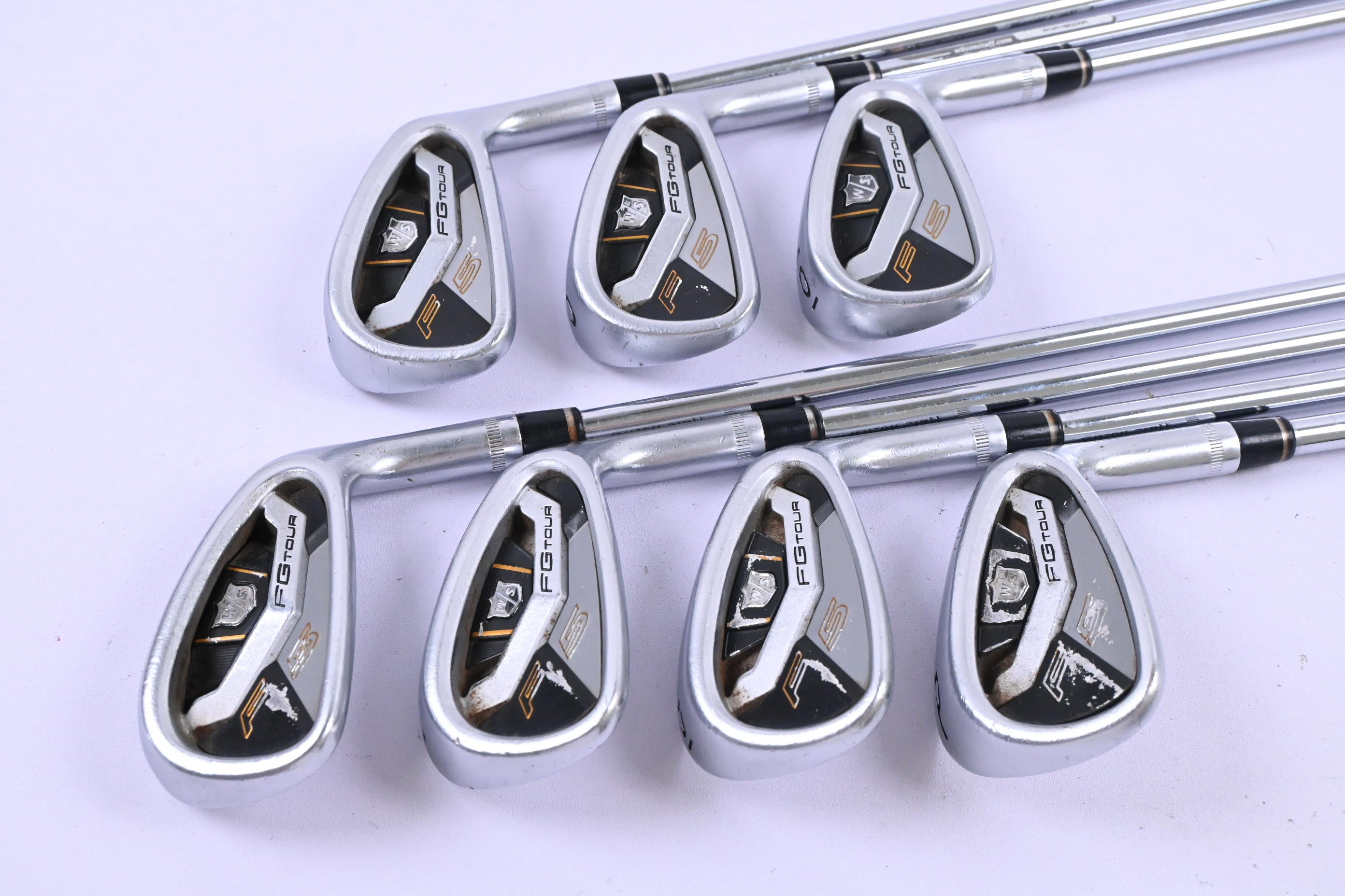 Wilson FG Tour F5 Irons / 4-PW / Stiff Flex Dynamic Gold S300 Shafts