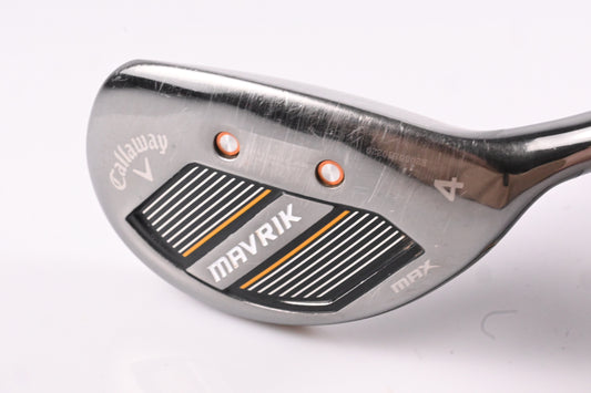 Callaway Mavrik Max #4 Hybrid / 21 Degree / Regular Flex Catalyst 65 Shaft