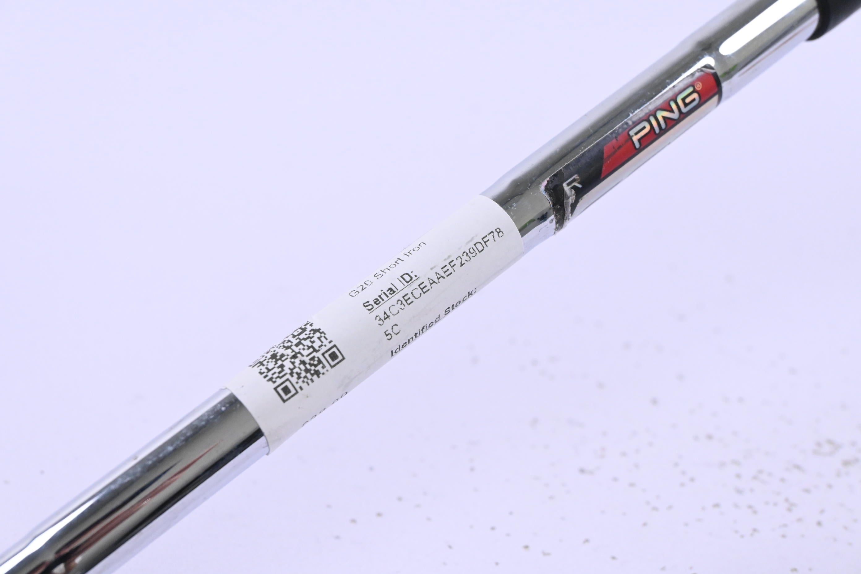 Ping G20 Sand Wedge / 54 Degree / Black Dot / Regular Flex Ping CFS Shaft