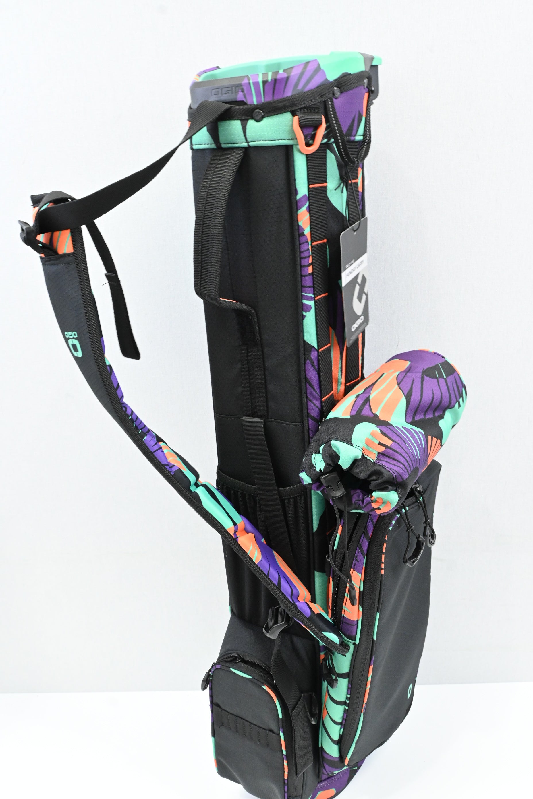 Ogio Funday Stand Bag / 2-Way / Green, Purple, Orange
