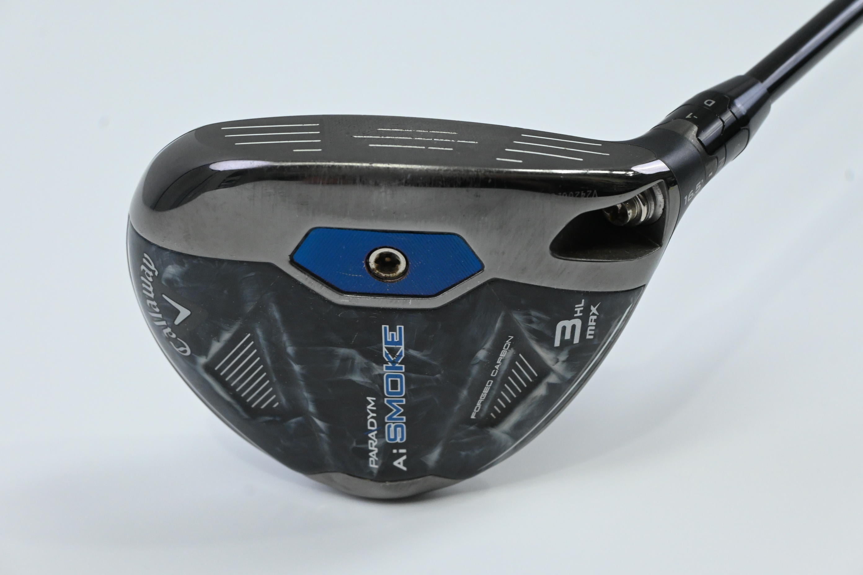 Callaway Paradym Ai Smoke Max #3 Wood / 16.5 Degree / Stiff Flex Denali Black 70