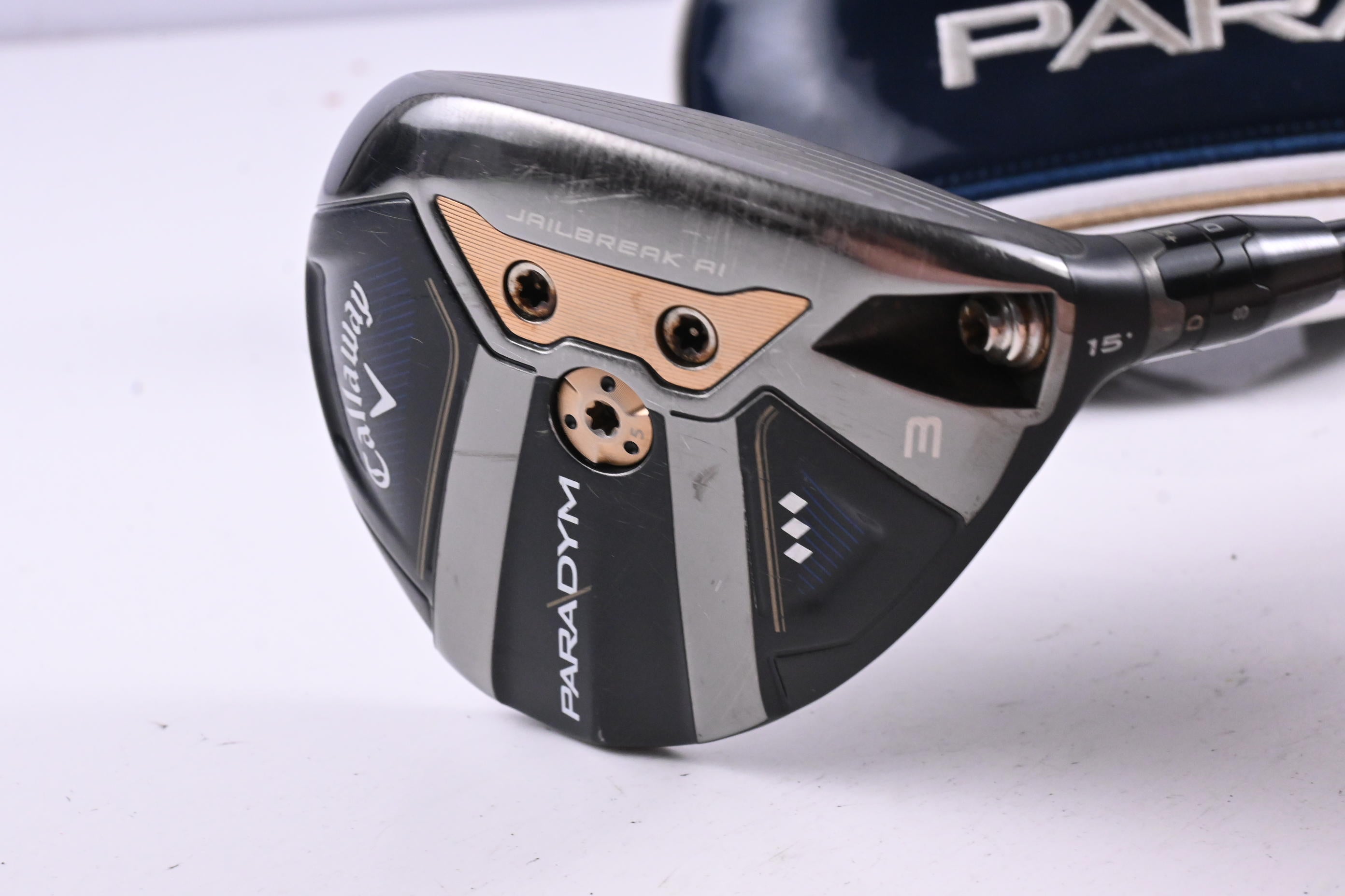 Callaway Paradym Triple Diamond #3 Wood / 15 Degree / Stiff Flex HZRDUS Black 70
