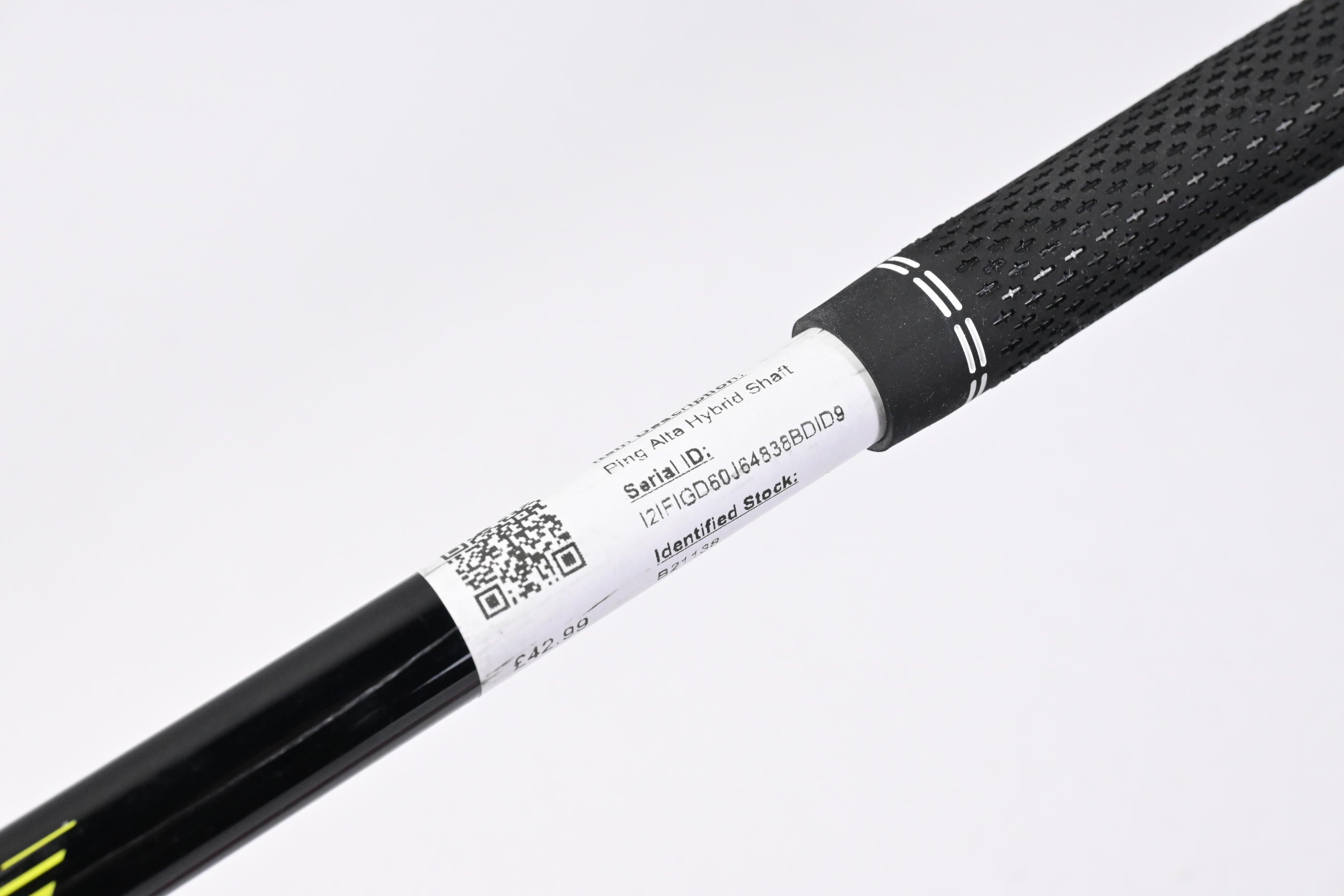 Ping Alta CB Black 70 #4 Hybrid Shaft / Regular Flex / 0.370 Tip