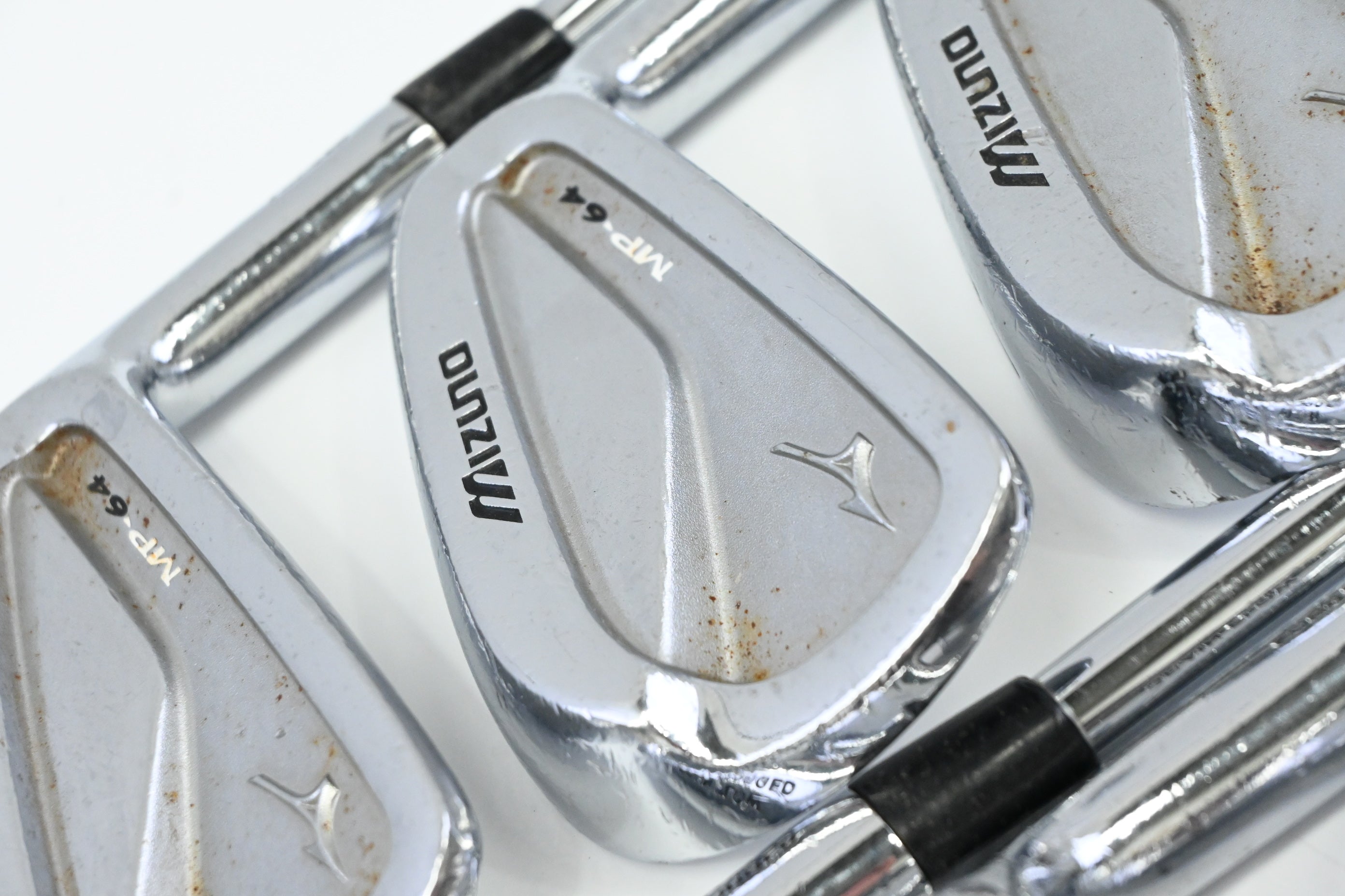 Mizuno MP-64 Irons / 5-PW / Regular Plus Flex Project X Rifle Shafts