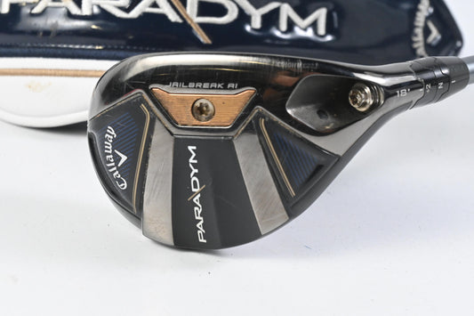 Callaway Paradym #3 Hybrid / 18 Degree / Stiff Flex HZRDUS Silver 75 Shaft