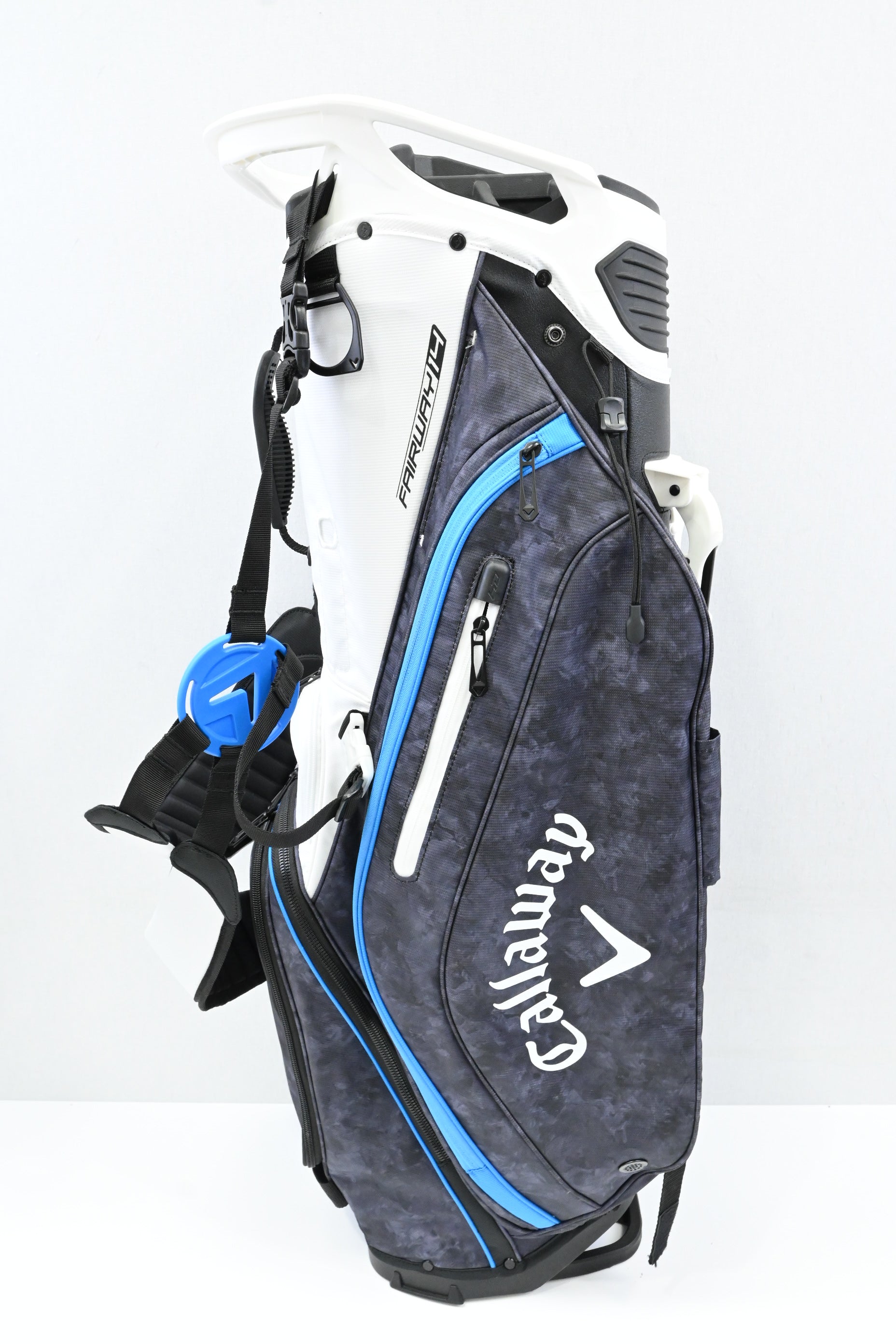 Callaway Fairway 14 Stand Bag / 14-Way / White, Grey, Blue