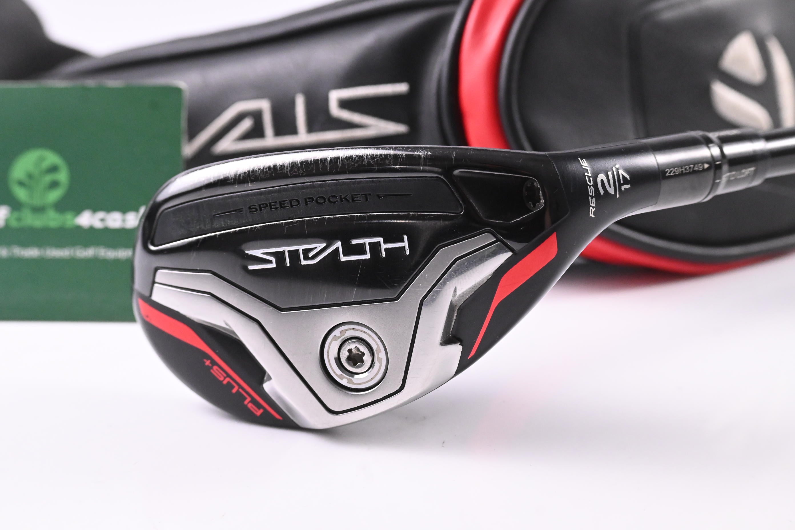 Taylormade Stealth Plus #2 Hybrid / 17 Degree / Stiff Flex Hzrdus Black 80 Shaft